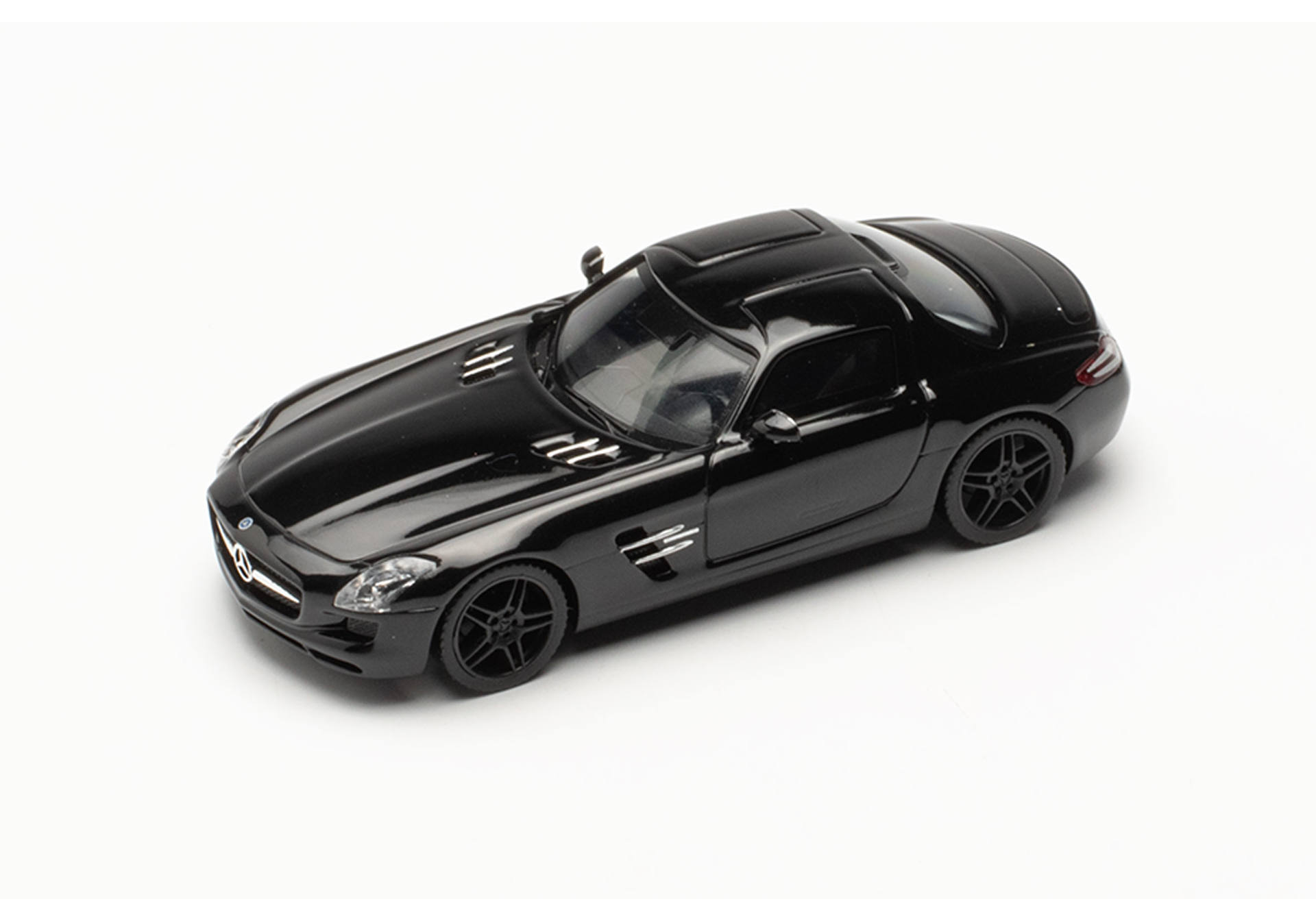 Herpa 420501-002  Mercedes-Benz SLS AMG, schwarz 1:87
