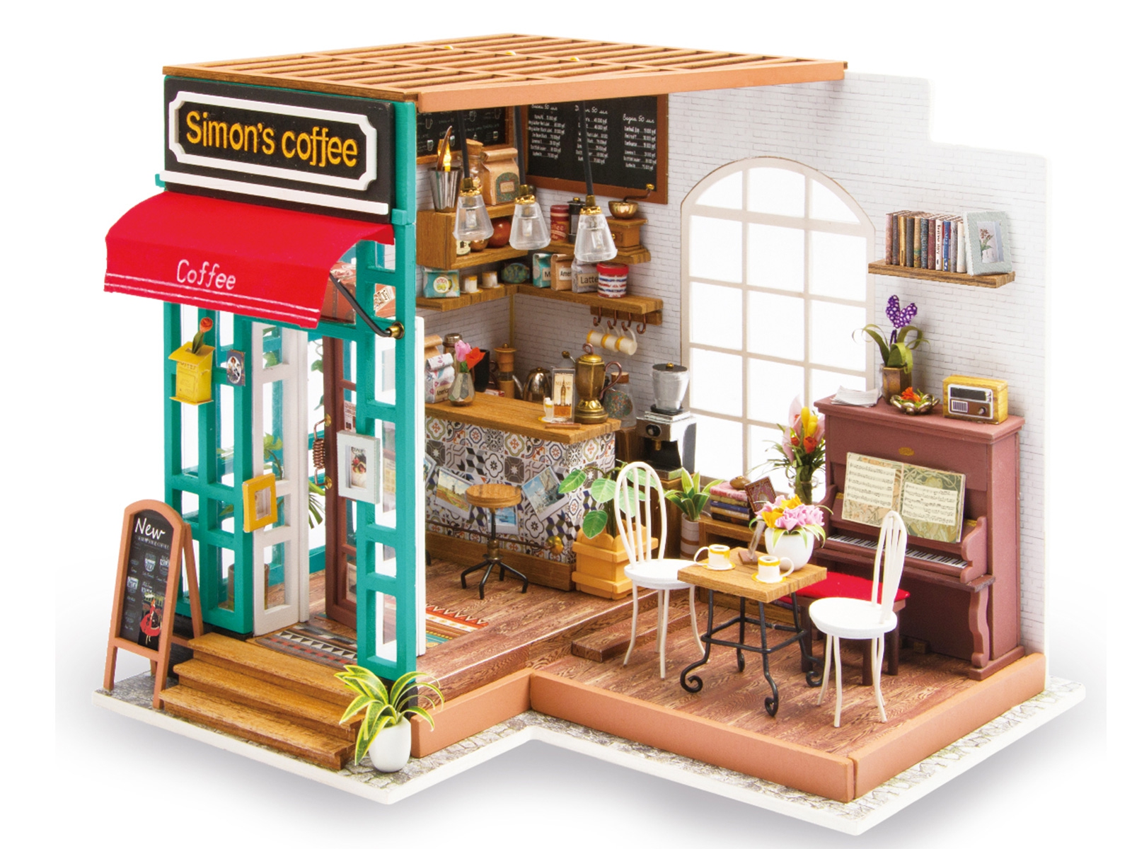  Bausatz - Simon's Coffee - DG109 von Robotime