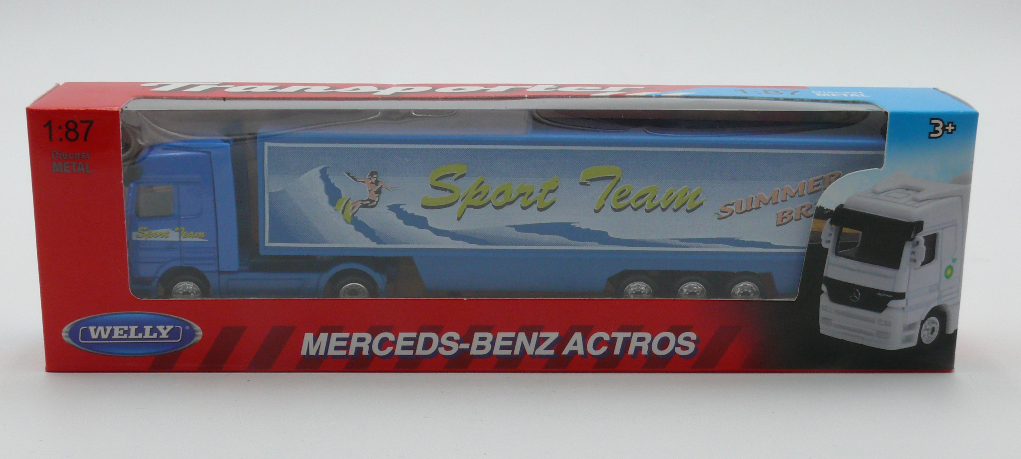 Welly 72131 Mercedes-Benz Actros Truck "Sport Team" 1:87