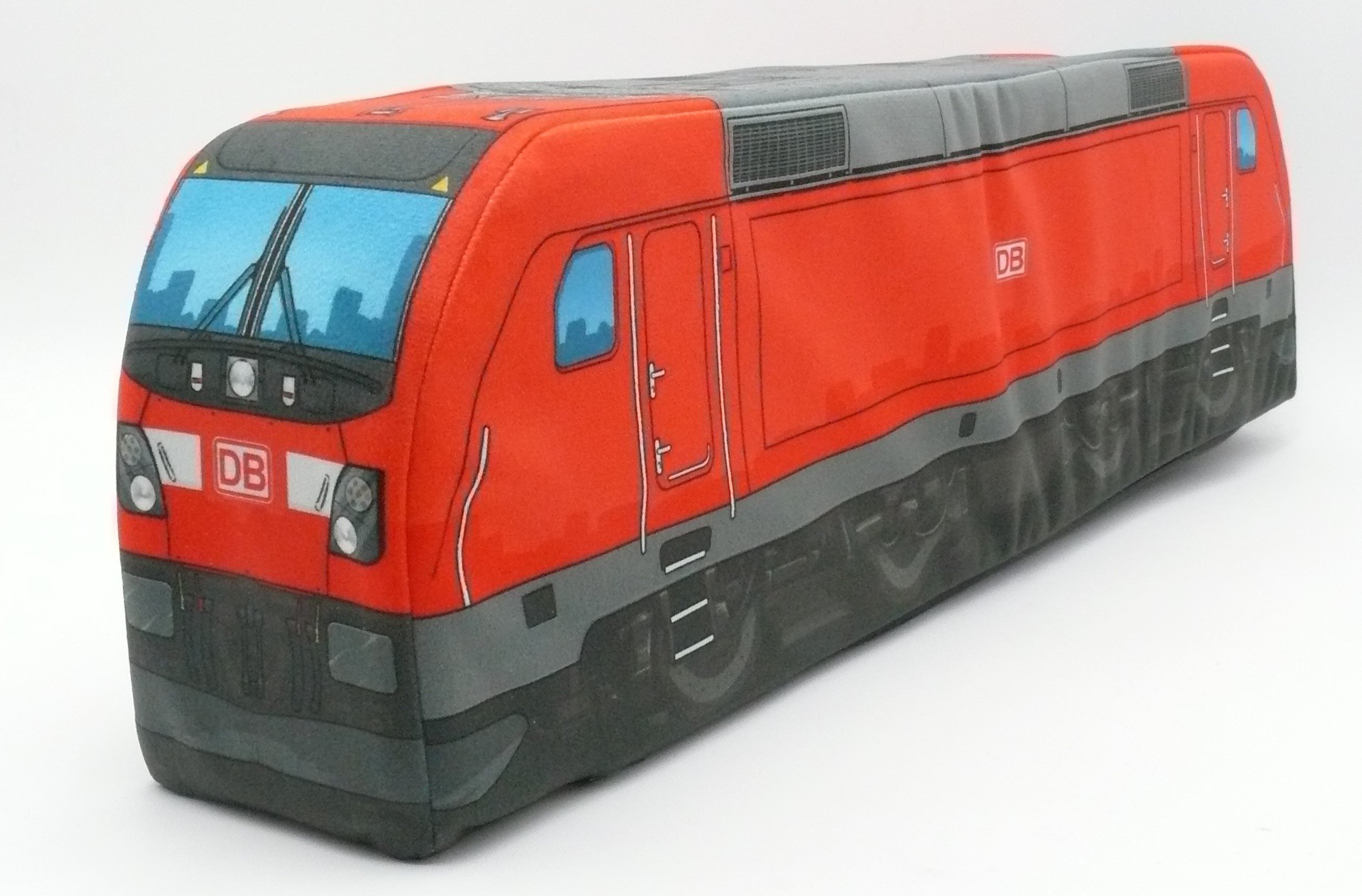 Plüsch Lok