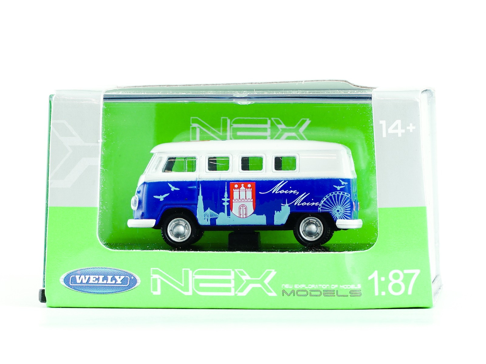 Welly 73155 VW T1 "Exklusiv im Miniatur Wunderland", Hamburg Design 1:87