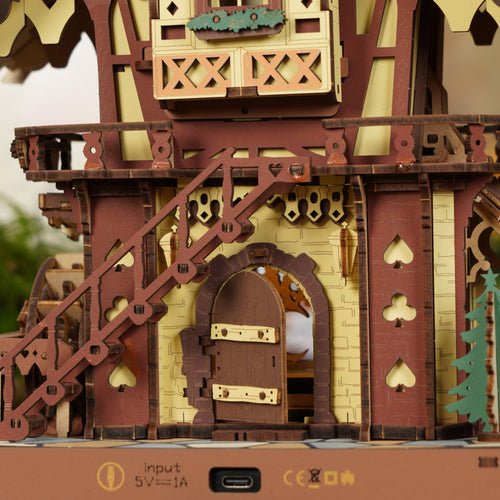 Holzbausatz - Kuckucksuhr - LC901C von Robotime