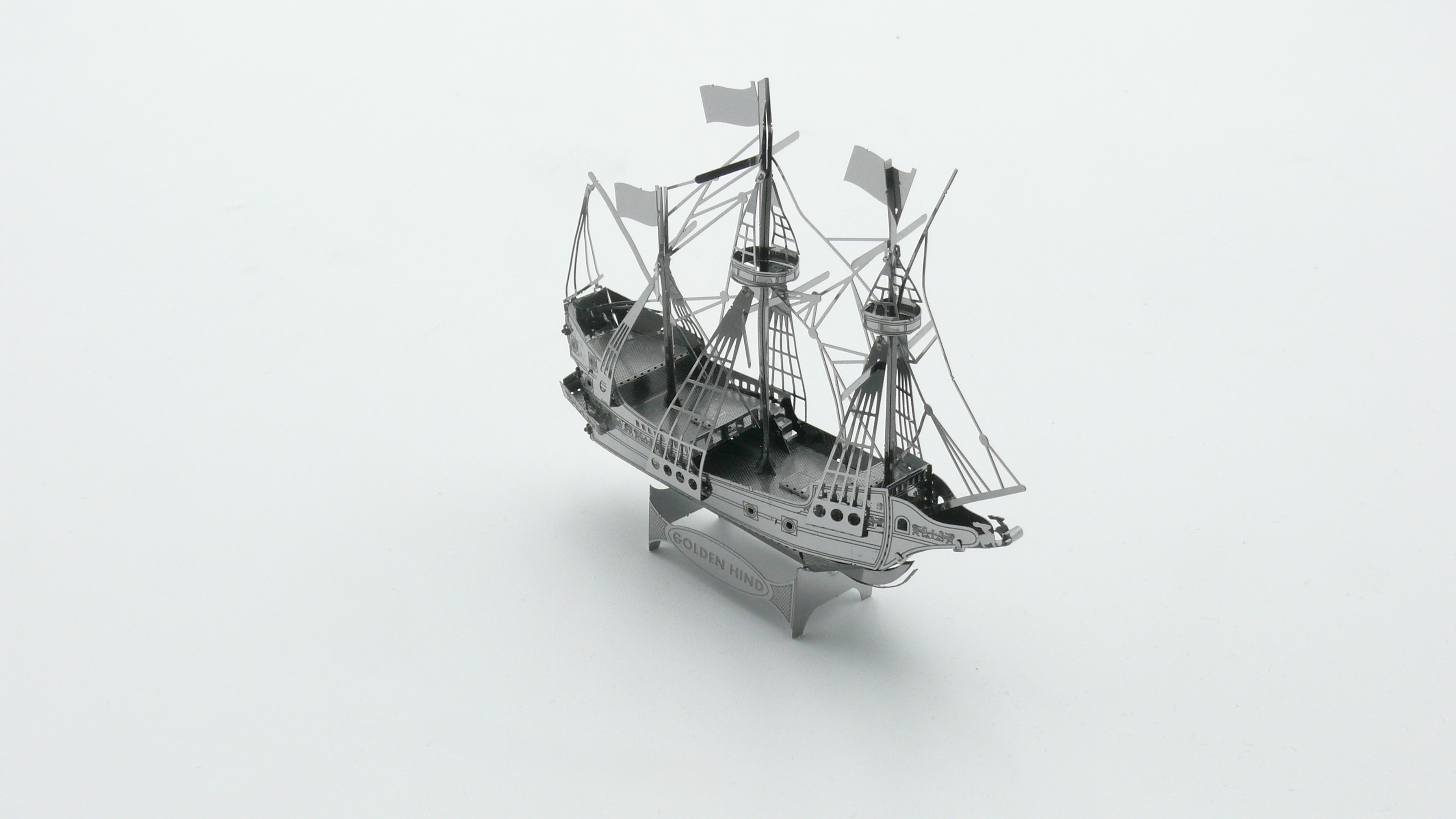 Metallbausatz Golden Hind Segelschiff