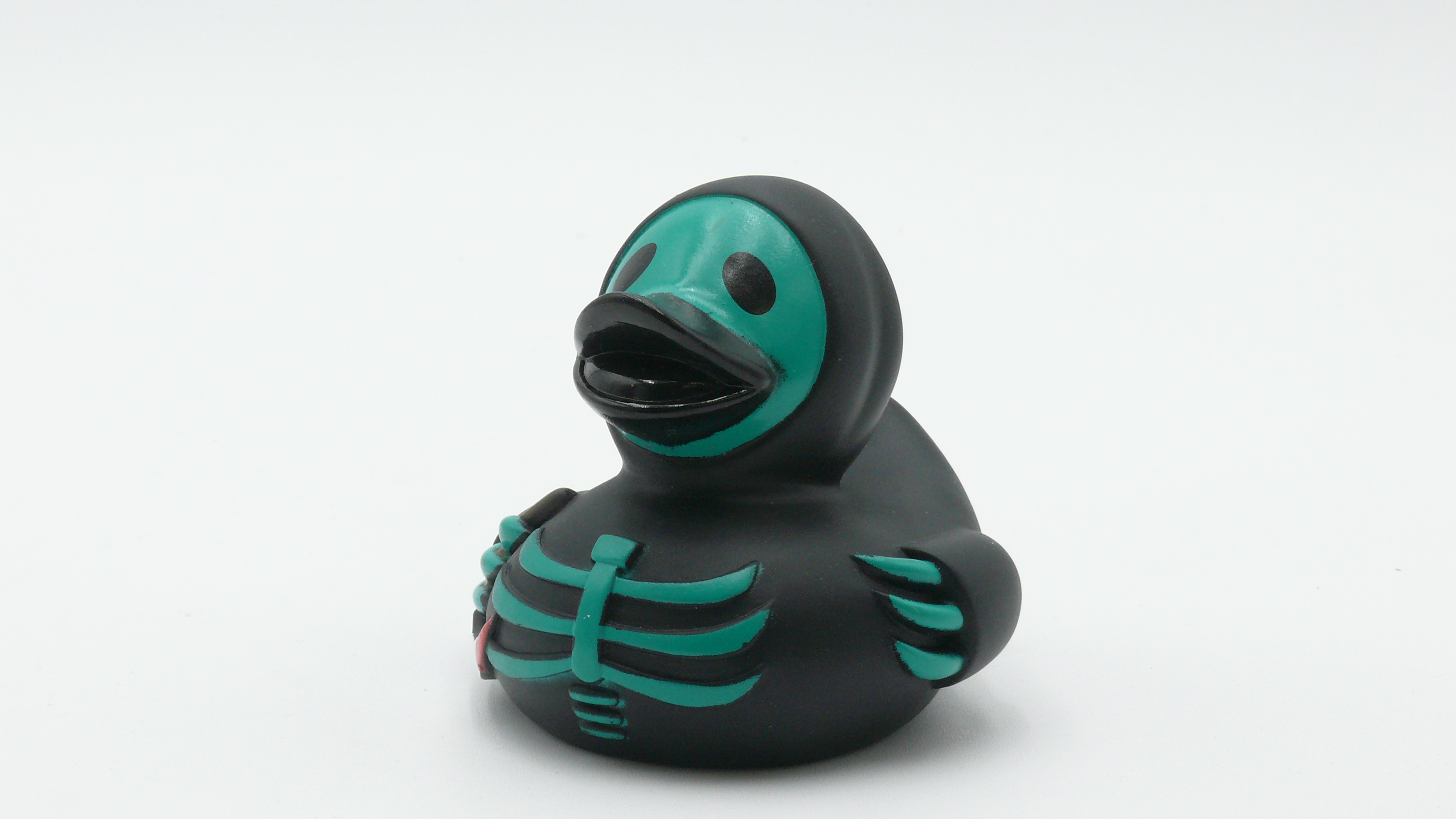 Green Ghost Rubber Duck