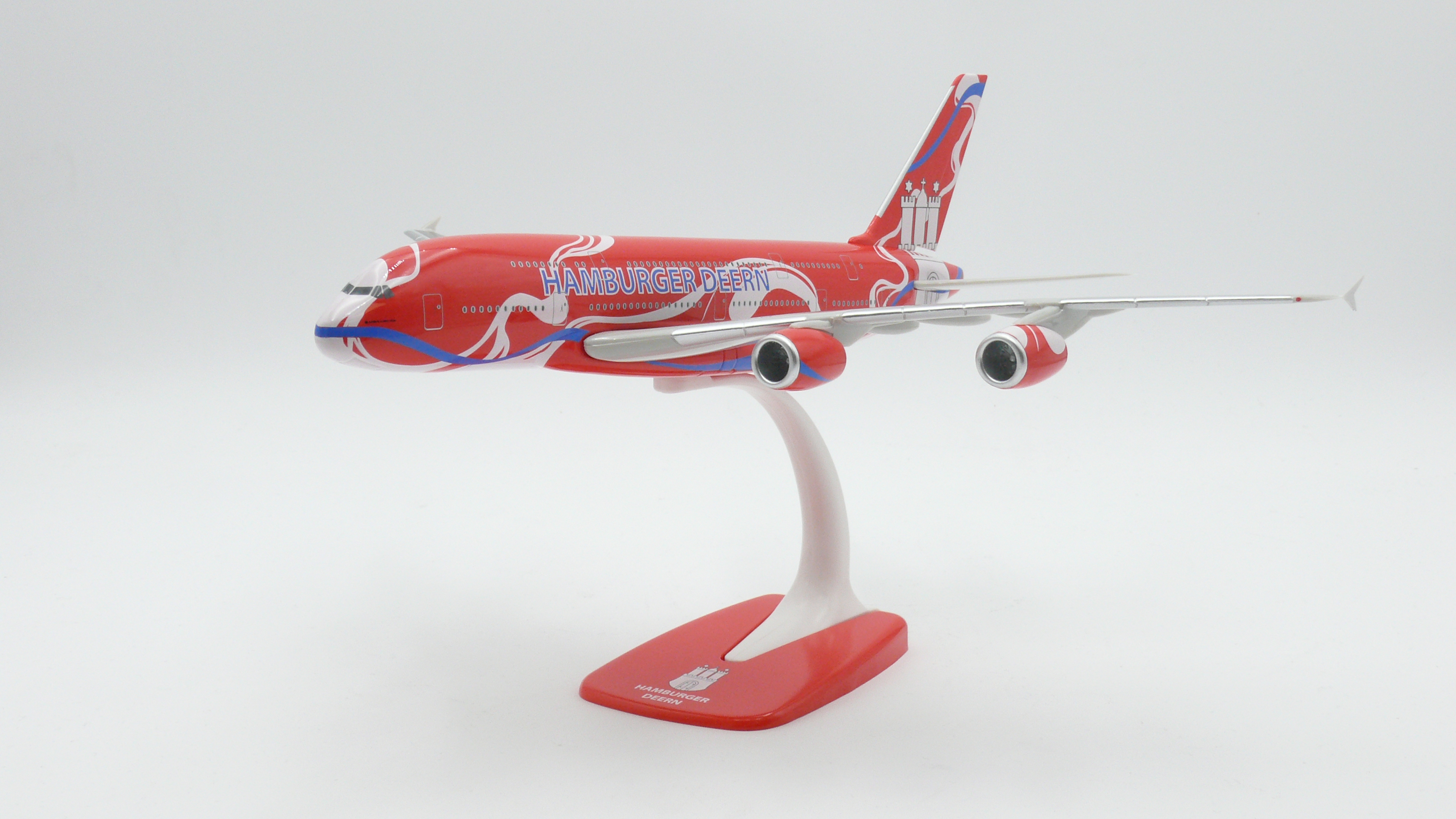 Herpa Wings 613972 Airbus A380 "Hamburger Deern" 1:250