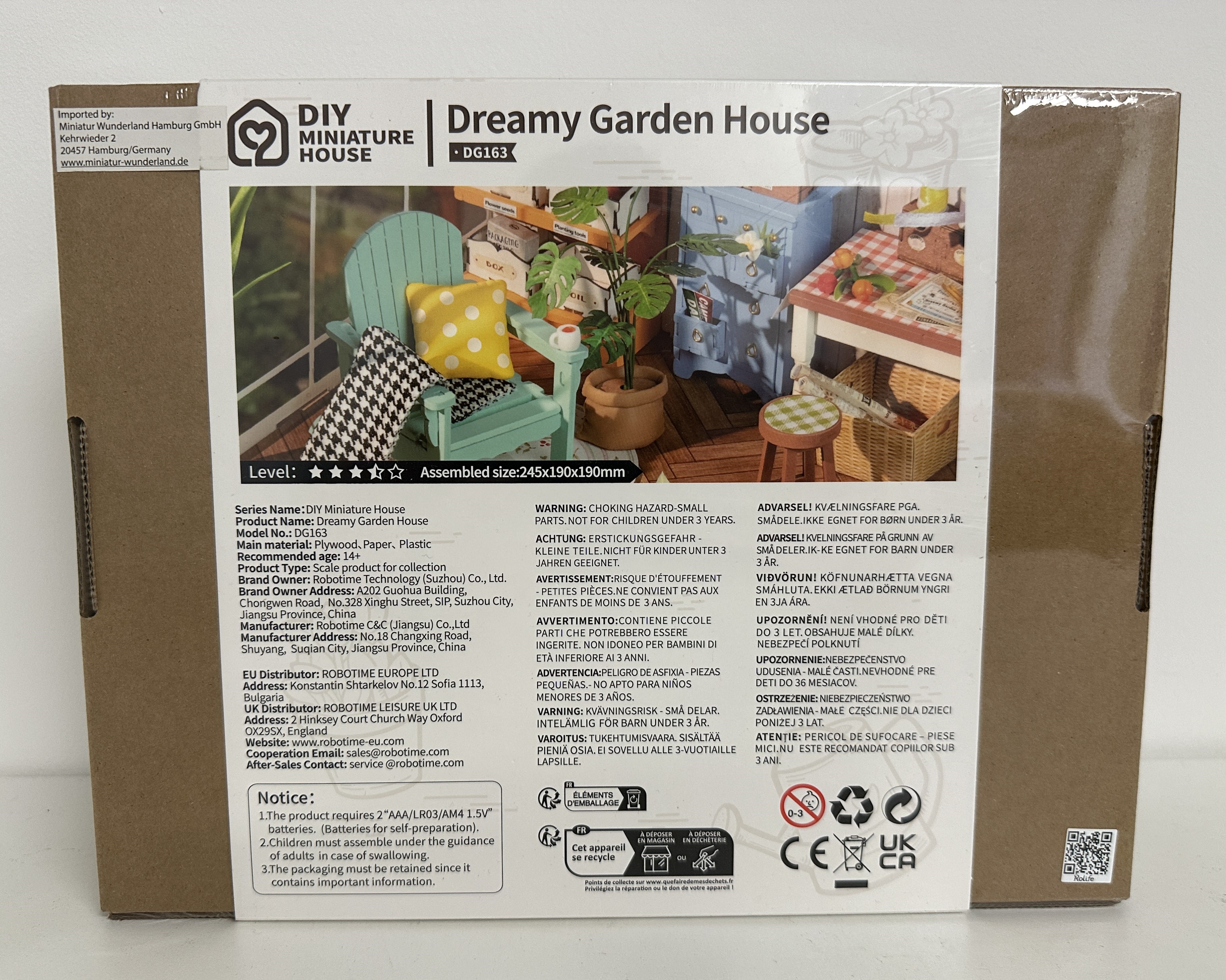 Holzbausatz - Dreamy Garden House - DG163 von Robotime