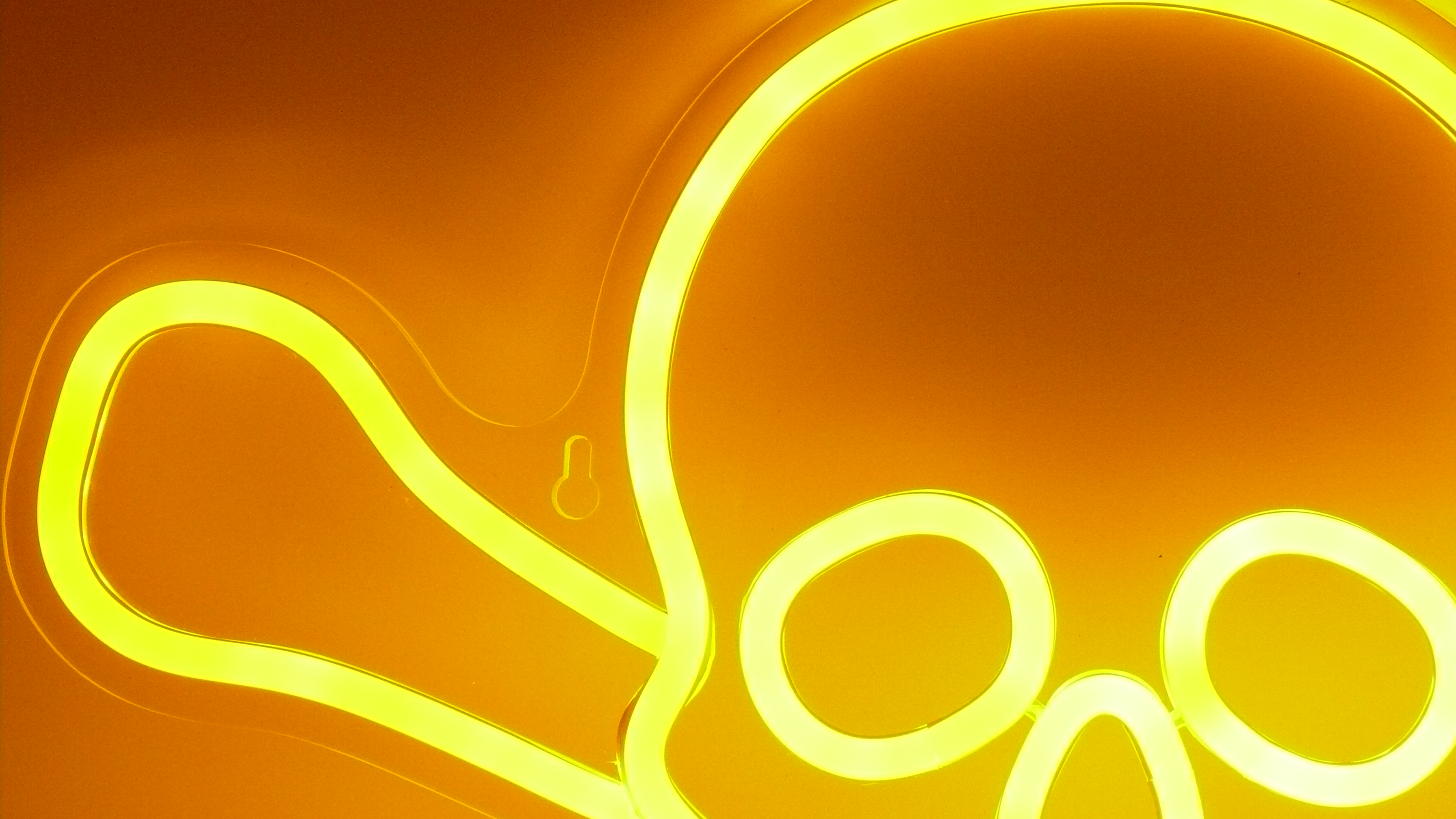 Neonlampe Totenkopf