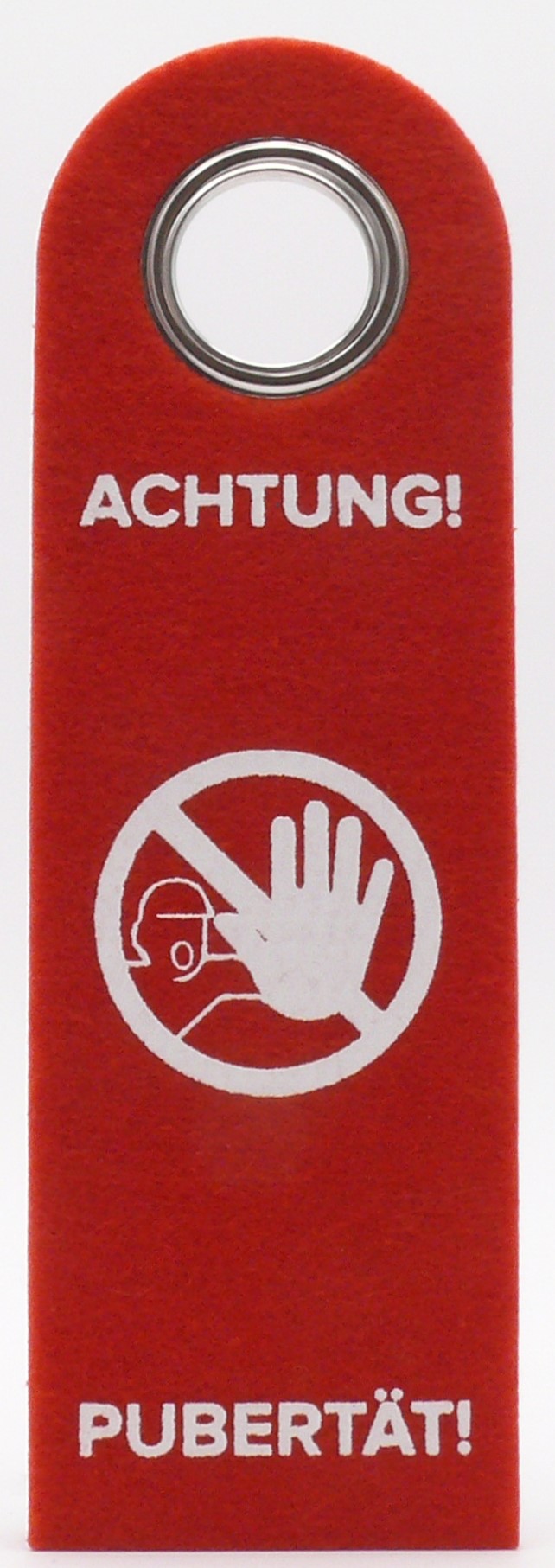 Door Hanger "Parent-Free Zone / Warning: Puberty"