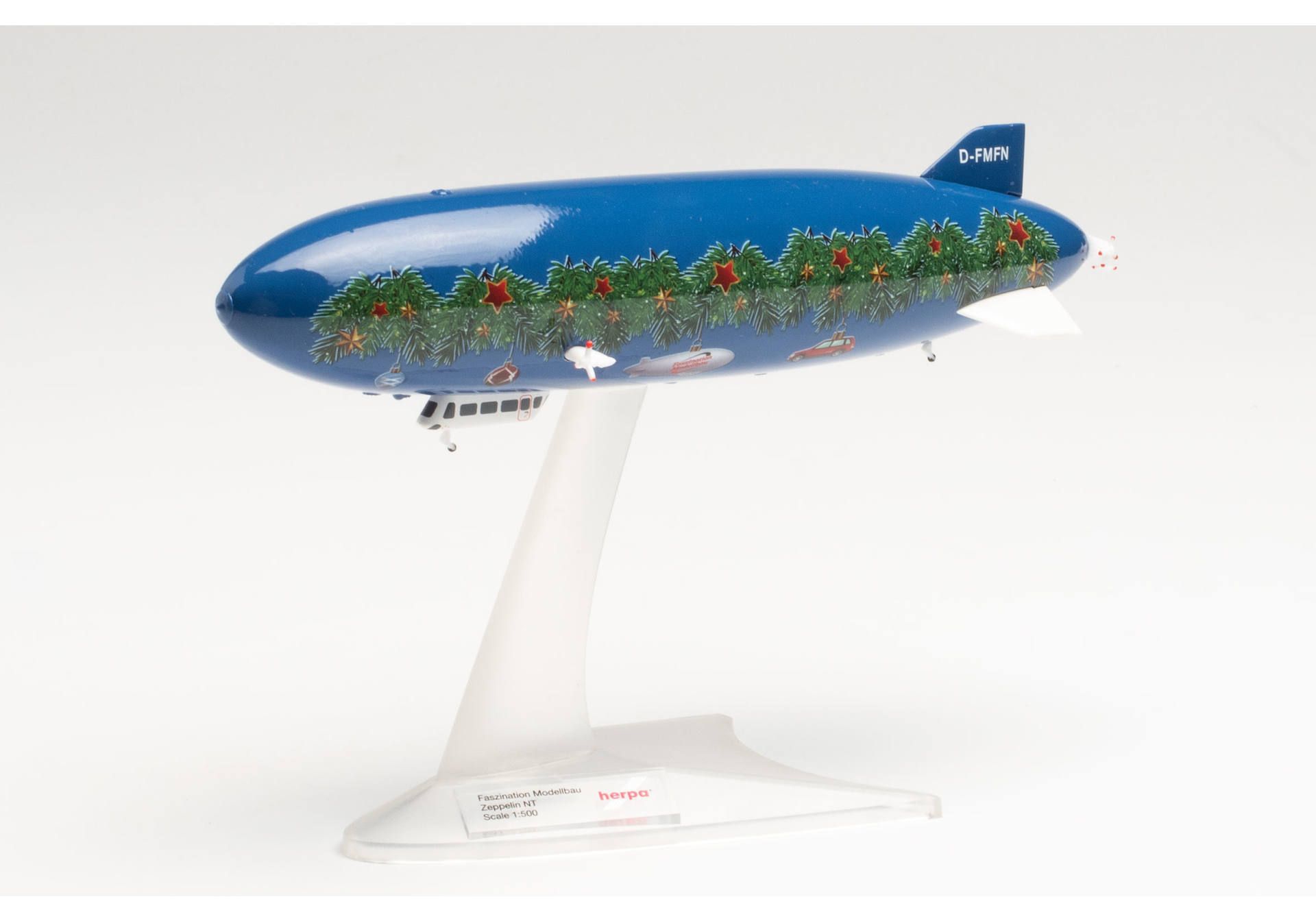 Herpa Wings 535861 Christmas Zeppelin NT Friedrichshafen 1:500