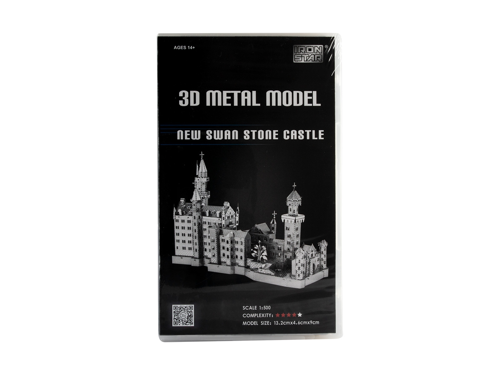 3D Metal Model Neuschwanstein Castle