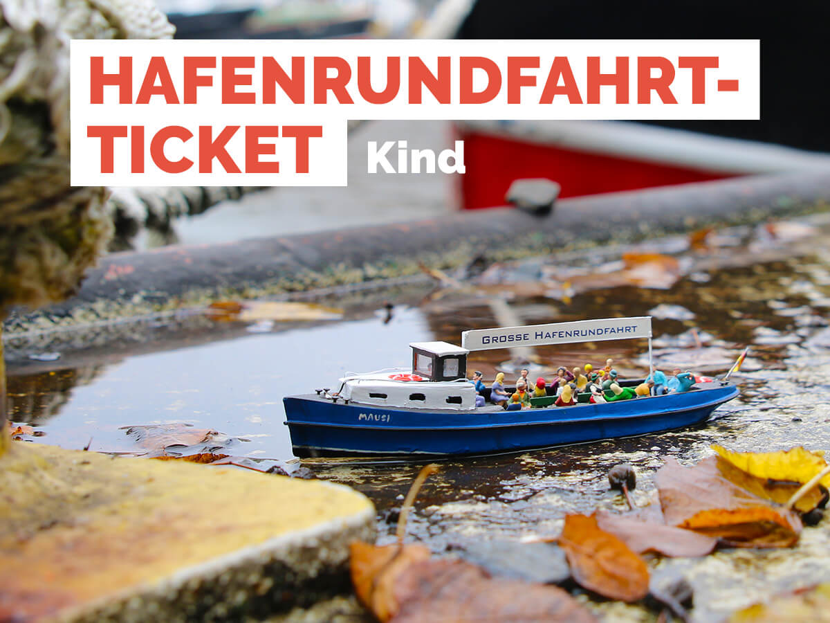 Ticket Hamburg Harbour Tour - Child (4 -15 years)