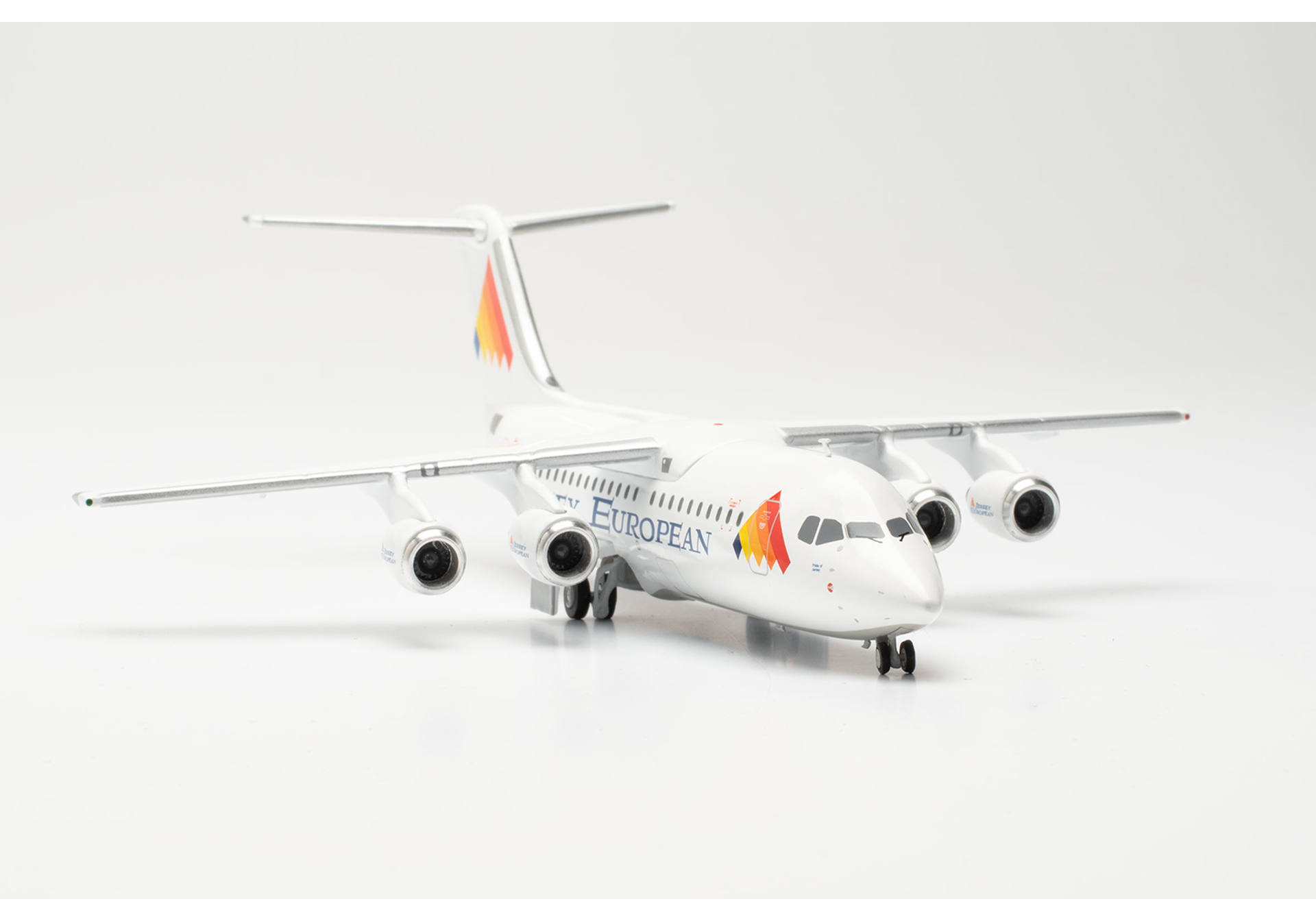 Herpa 572828 Jersey European British Aerospace BAe 146-300 – G-JEAM "Pride of Jersey" 1:200