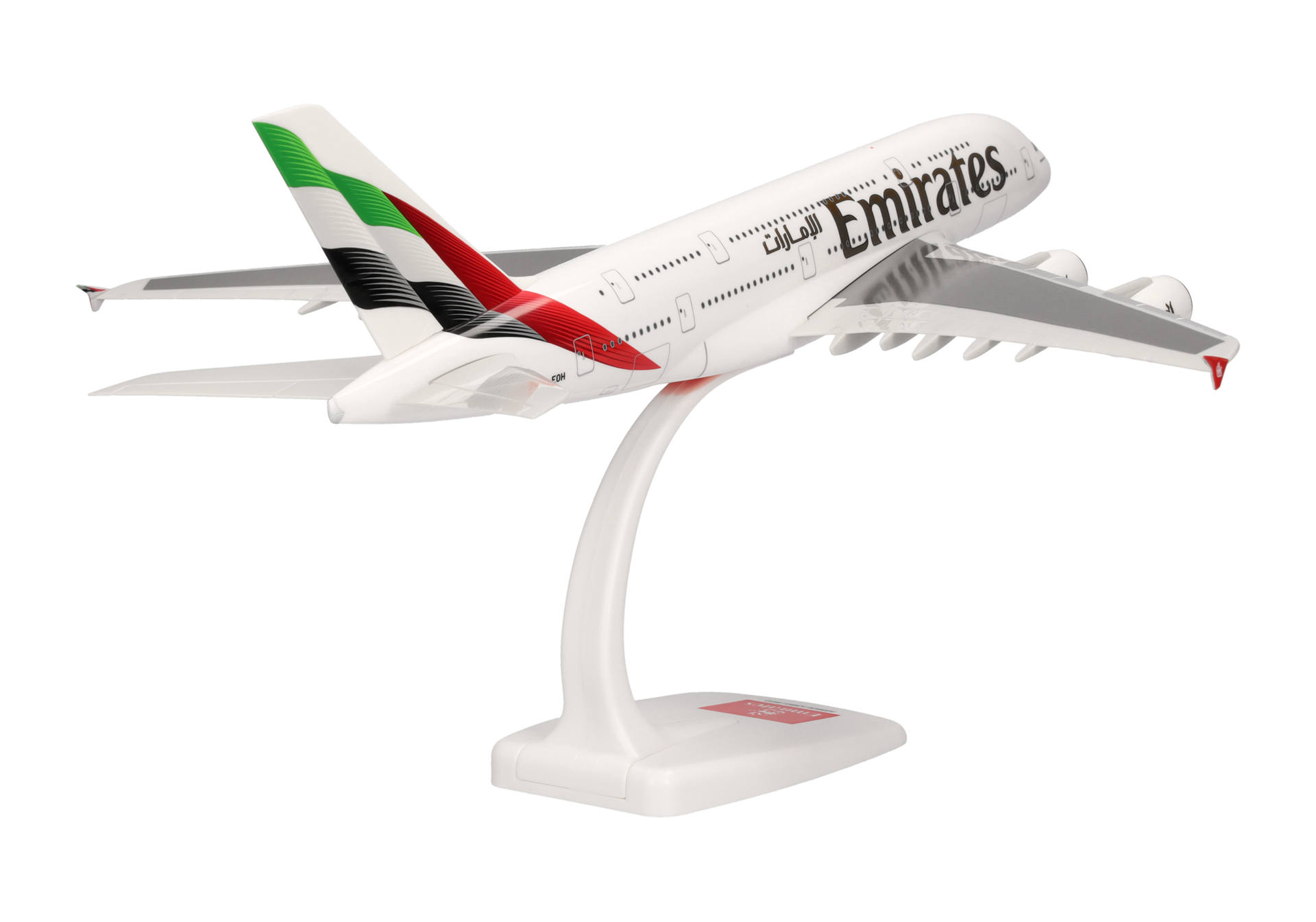 Herpa 614948 Airbus A380 Emirates A6-E0H 1:250
