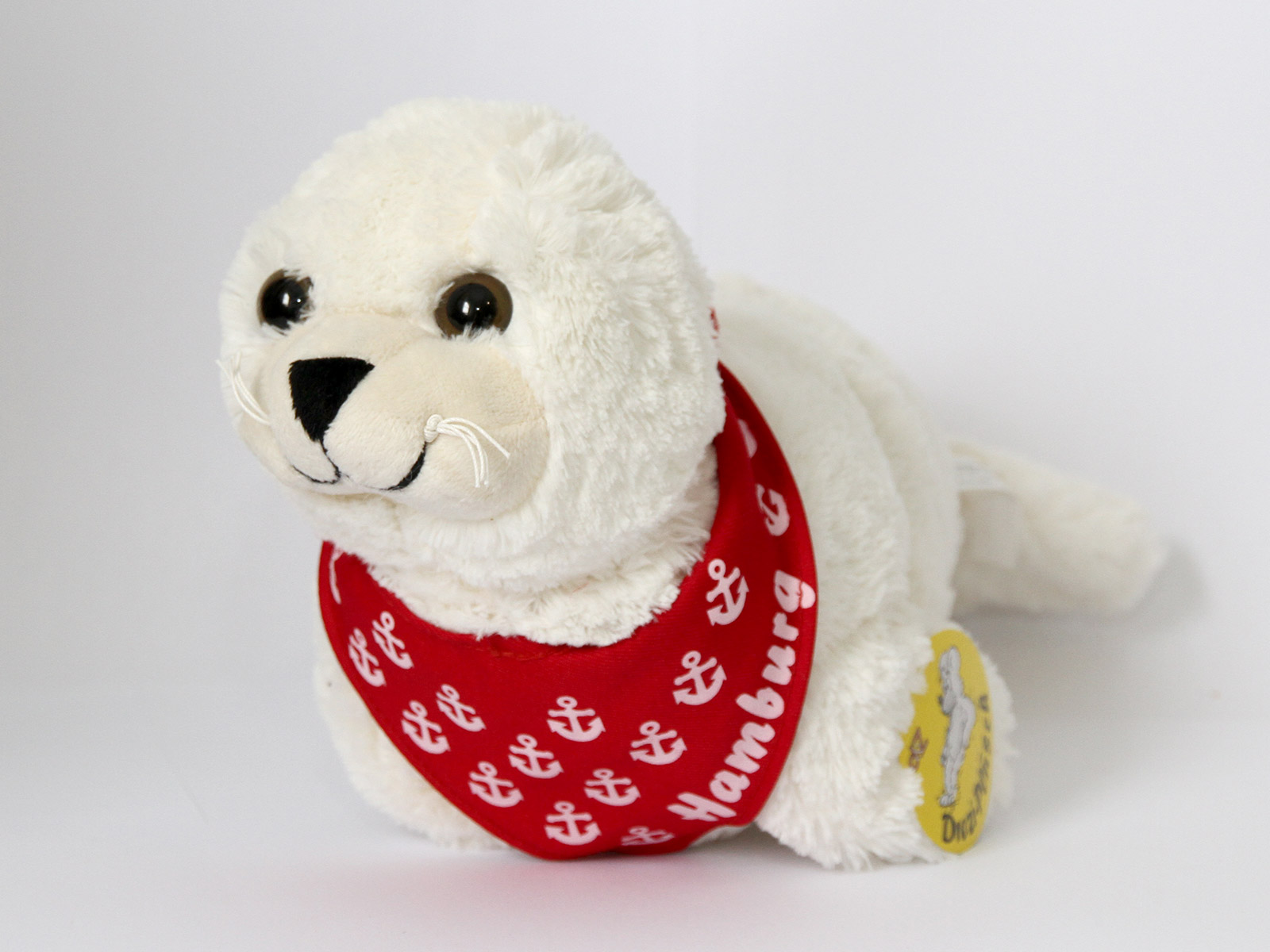 Plush Seal Hamburg "Red Neck Scarf"