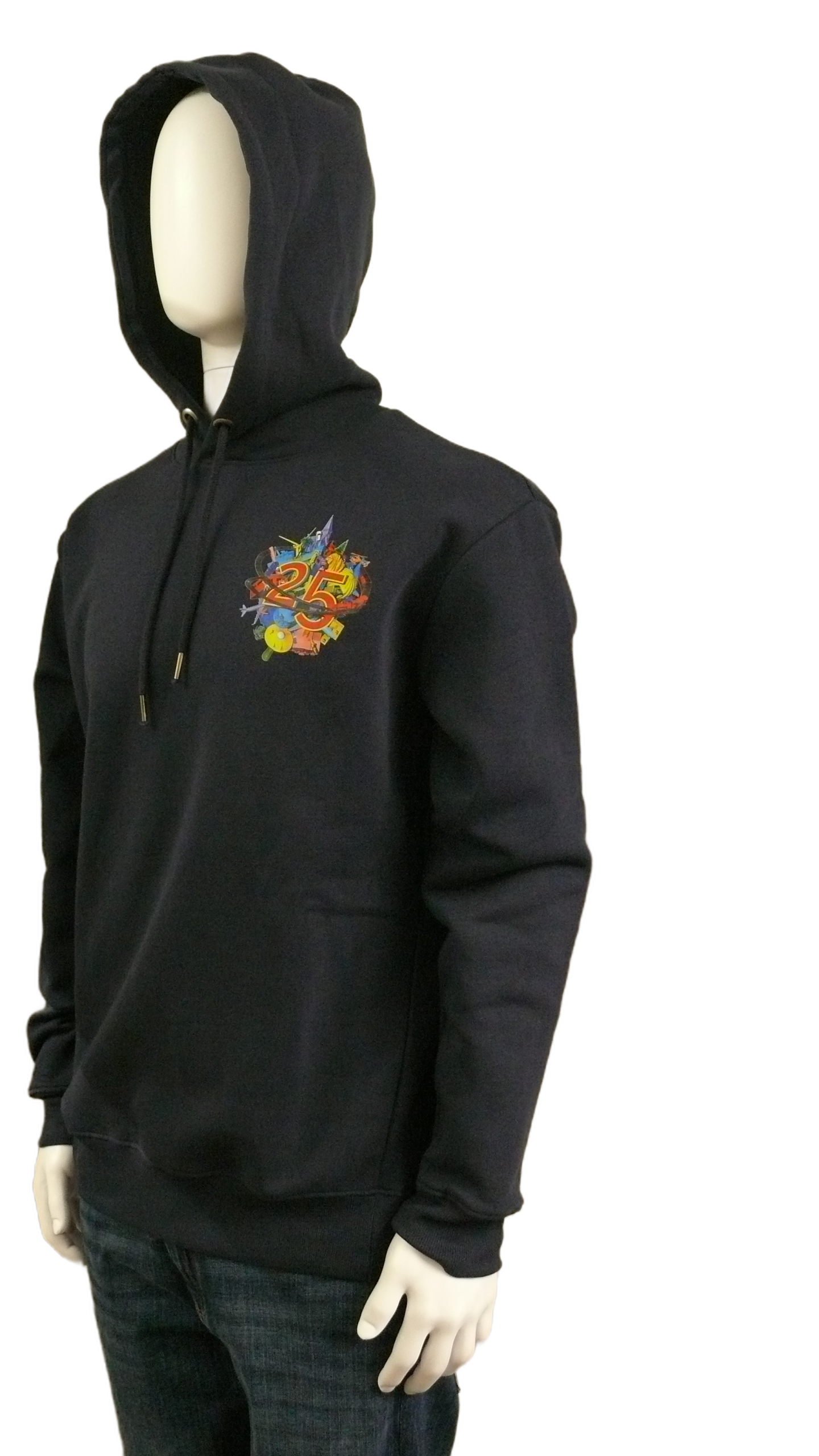 Miniatur Wunderland Hoodie - 25 Jahre Miniatur Wunderland - Signet, blau