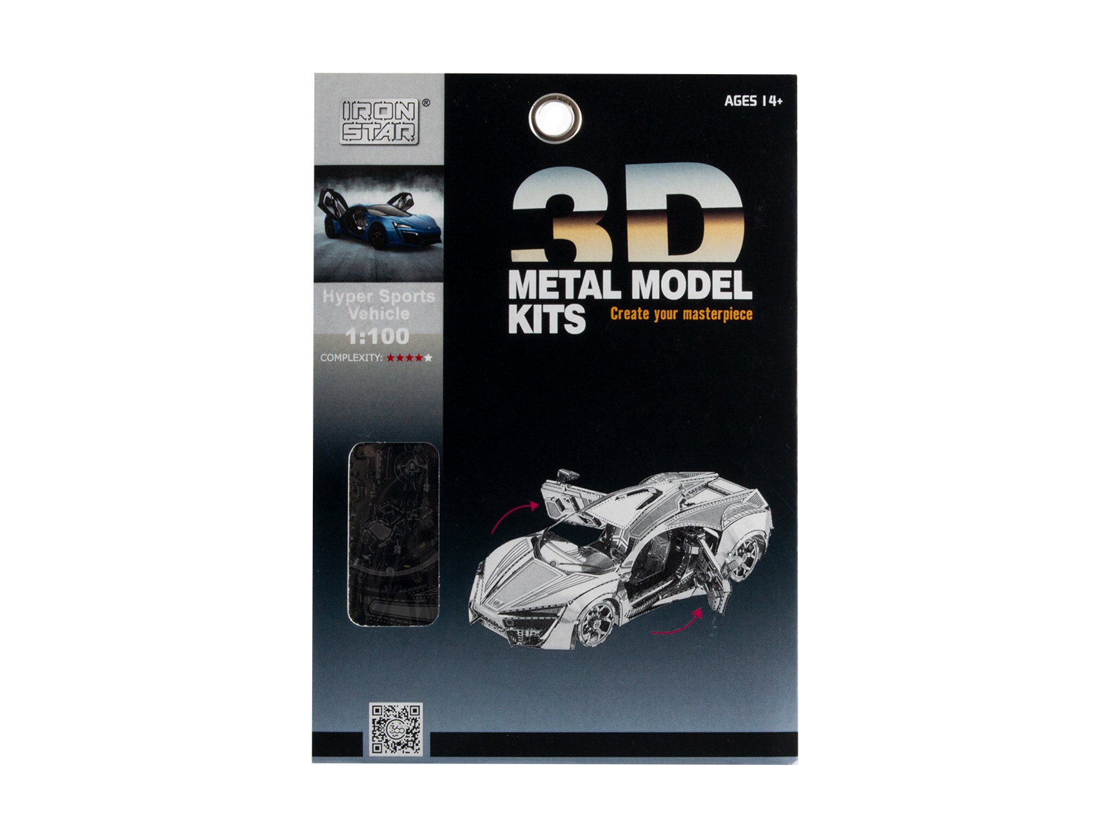 Metallbausatz W-Motors Lykan Hypersport