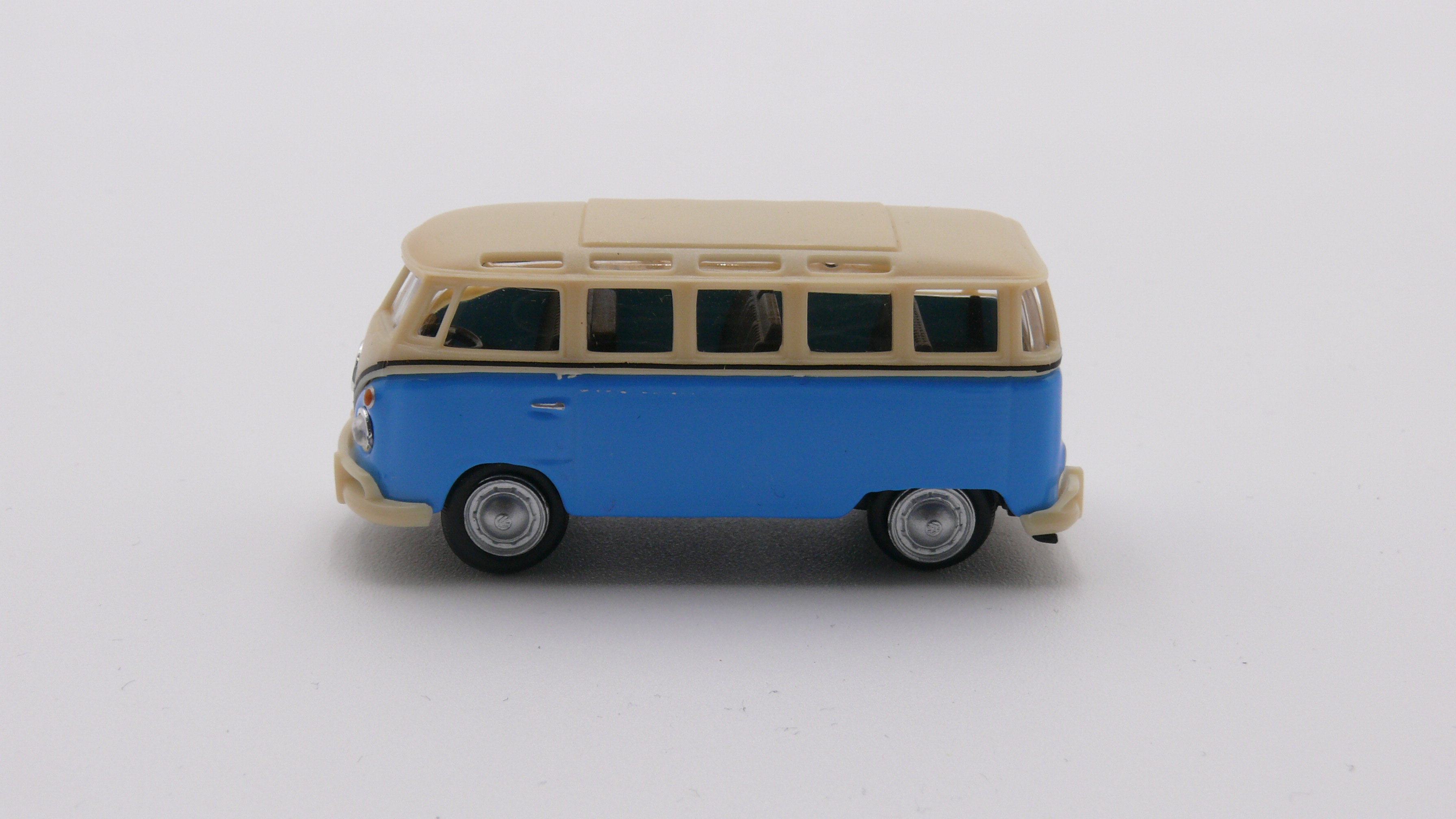 Magnet VW Bus Samba blau / creme