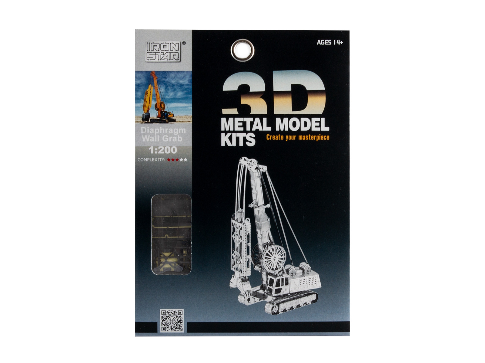 Metallbausatz Seilbagger