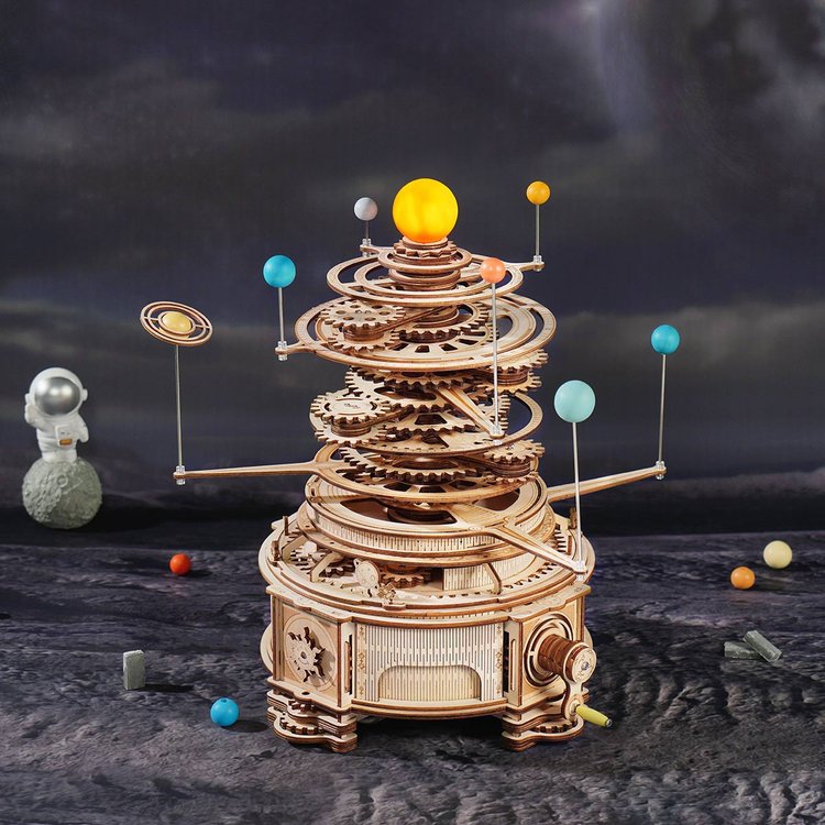 Wooden Model Kit - Solar System - ST001 by Robotime