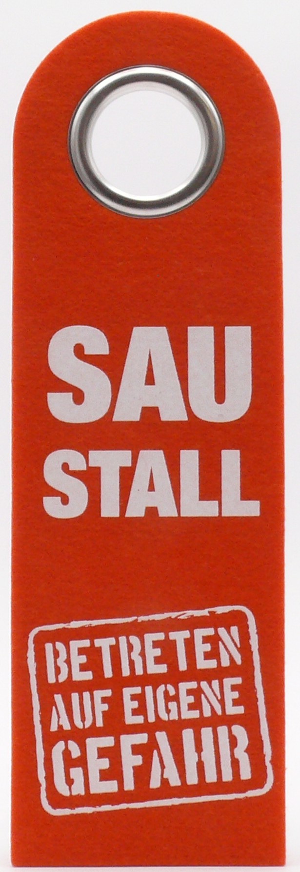 Türanhänger Höhle des Löwen / Saustall - betreten auf eigene Gefahr!