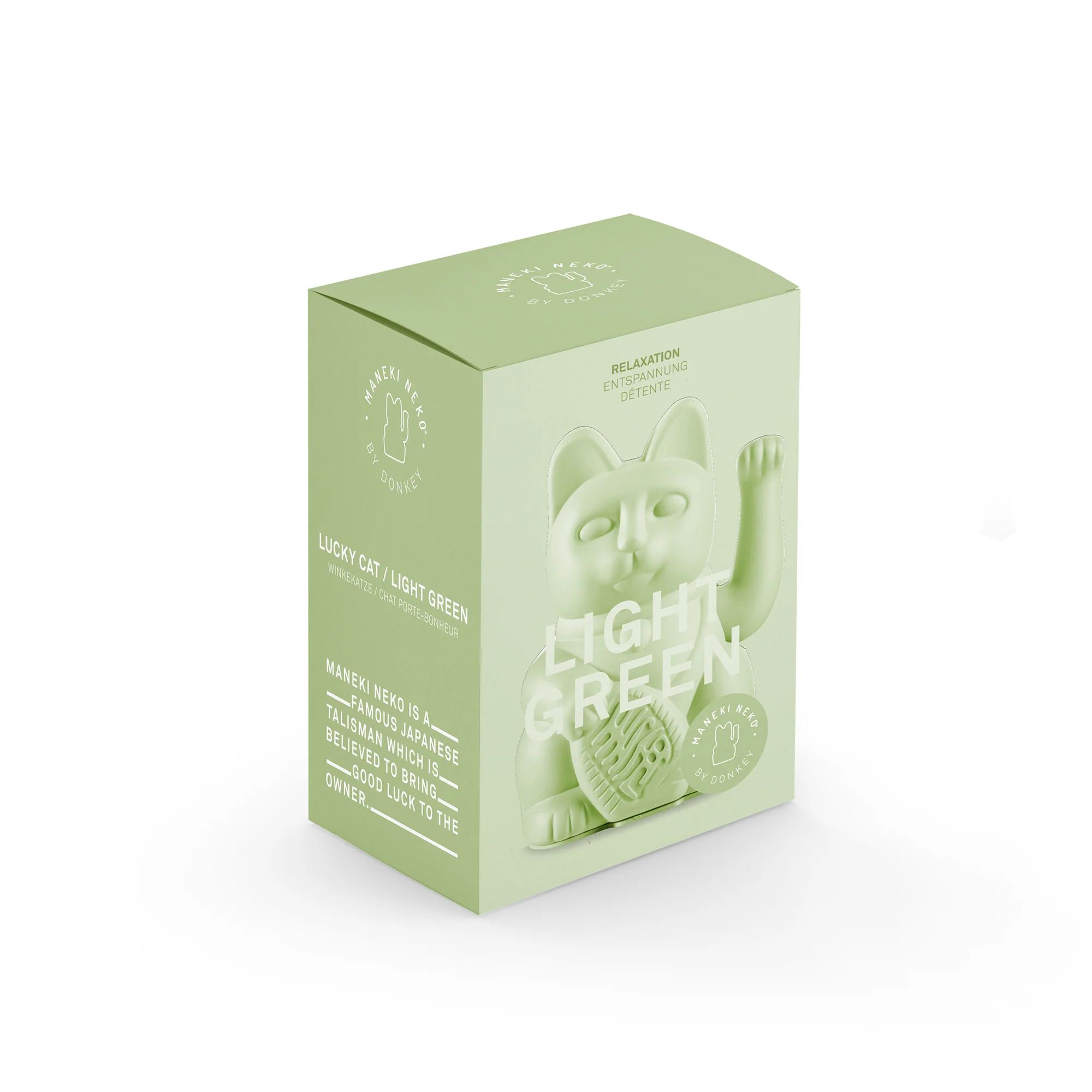 Lucky Cat / Maneki Neko | Classic - Light Green