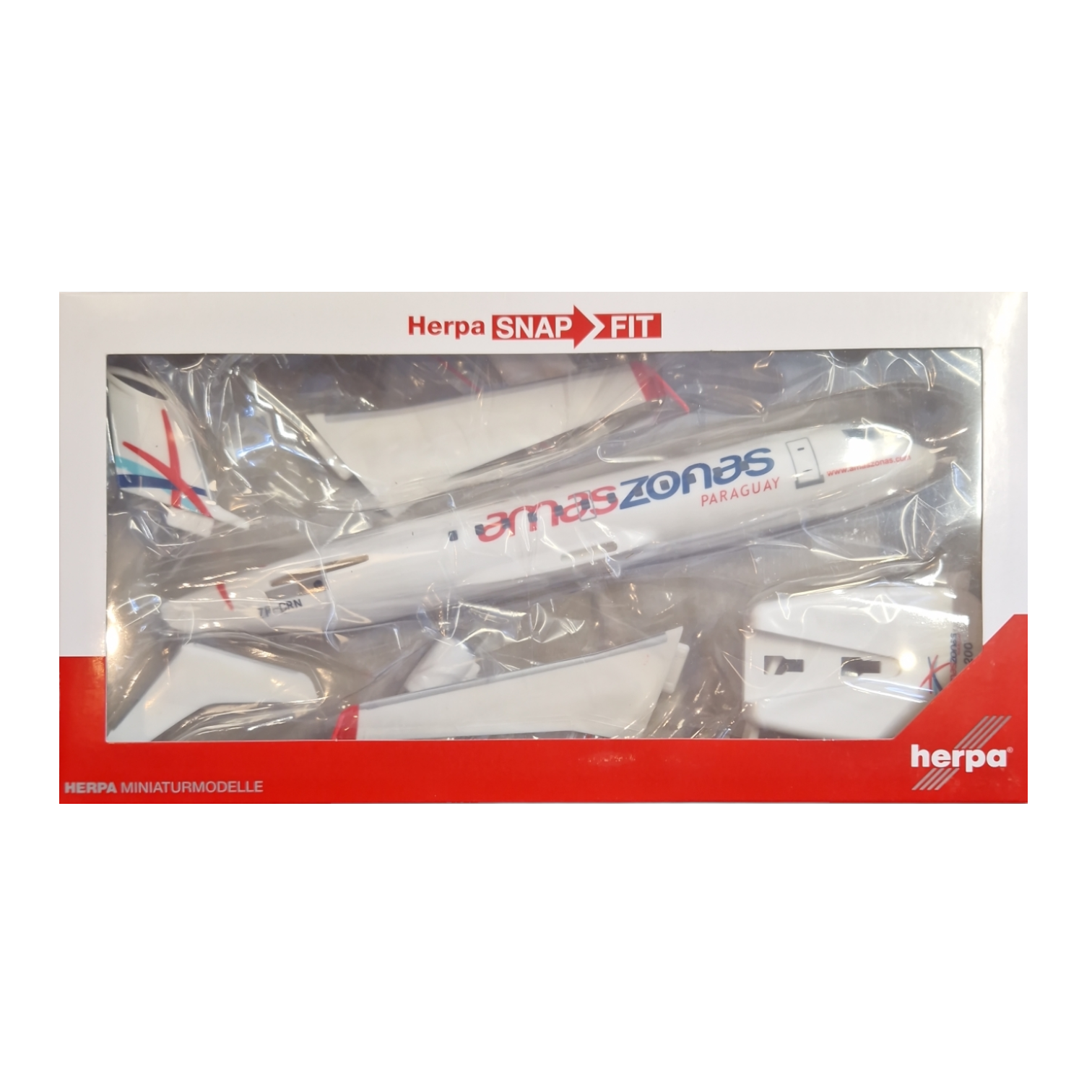 Herpa 611541 Amaszonas Uruguay CRJ200 1:100