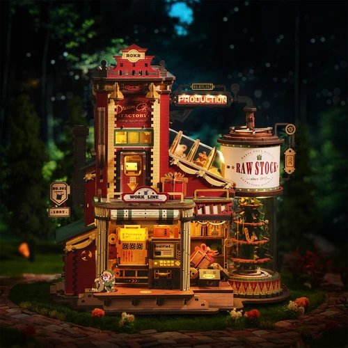 Holzbausatz - Dream Gift Factory - EAB01 von Robotime