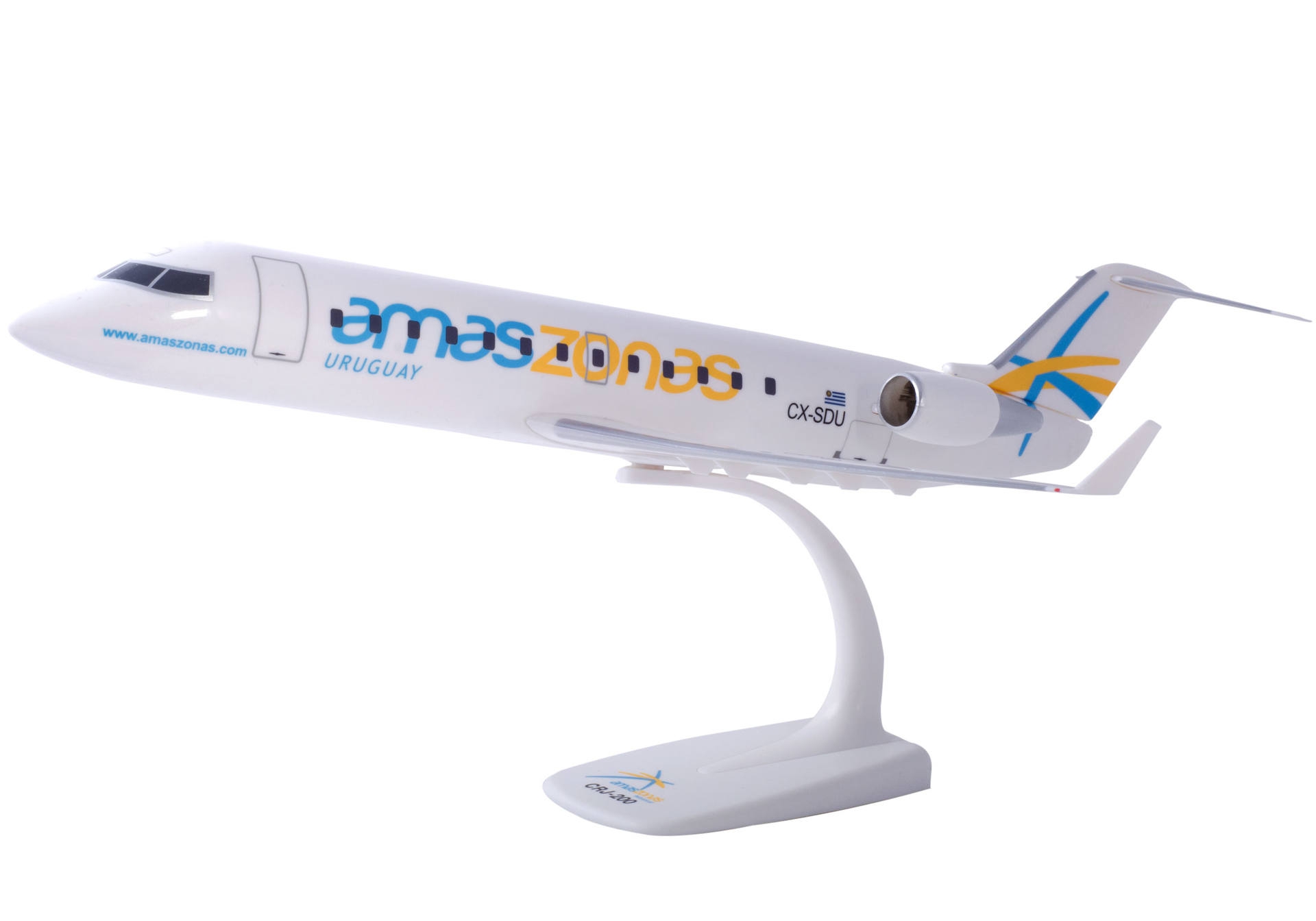 Herpa 611541 Amaszonas Uruguay CRJ200 1:100