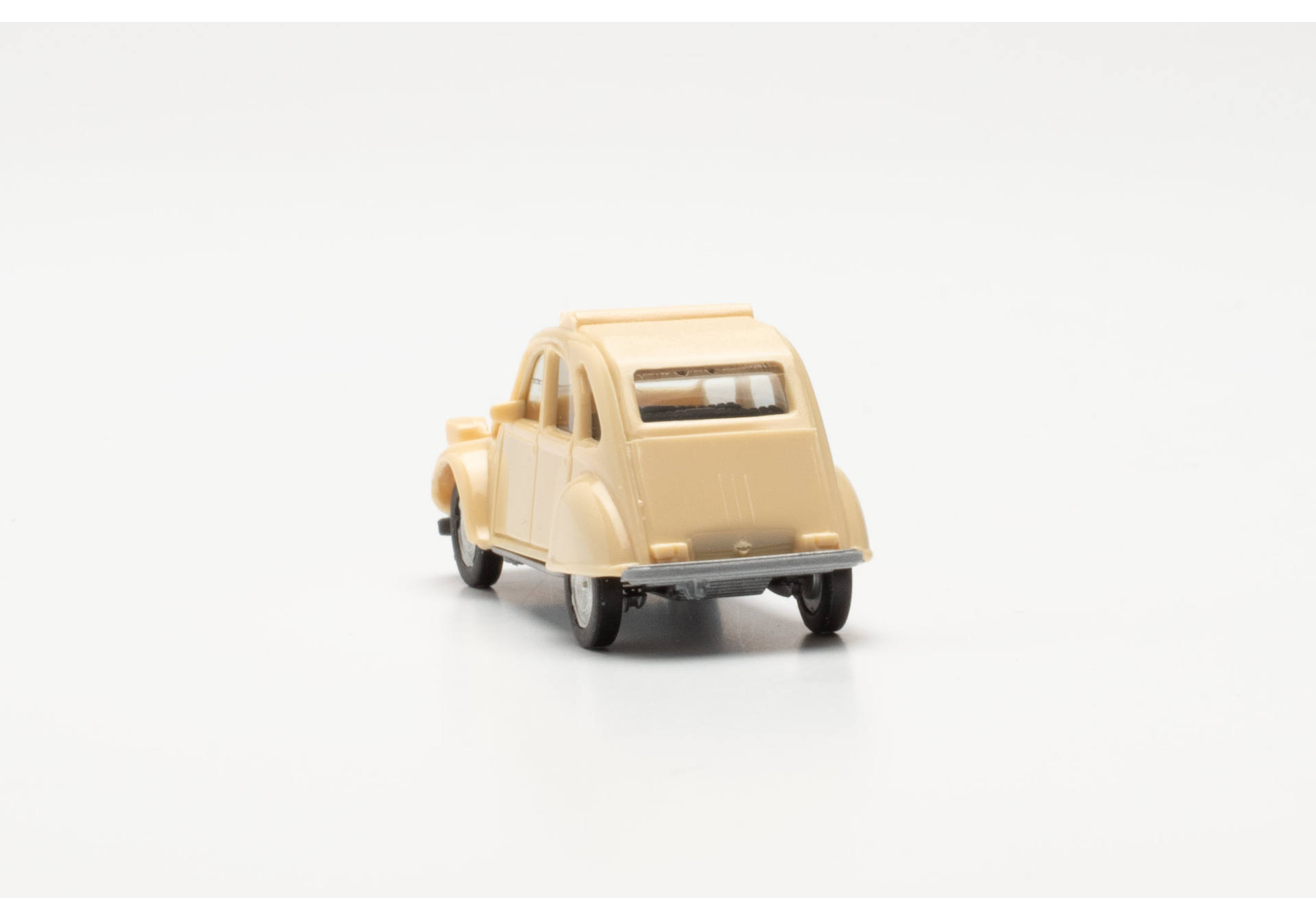Herpa 020824-007 Citroen 2 CV Rolldach offen, elfenbein 1:87