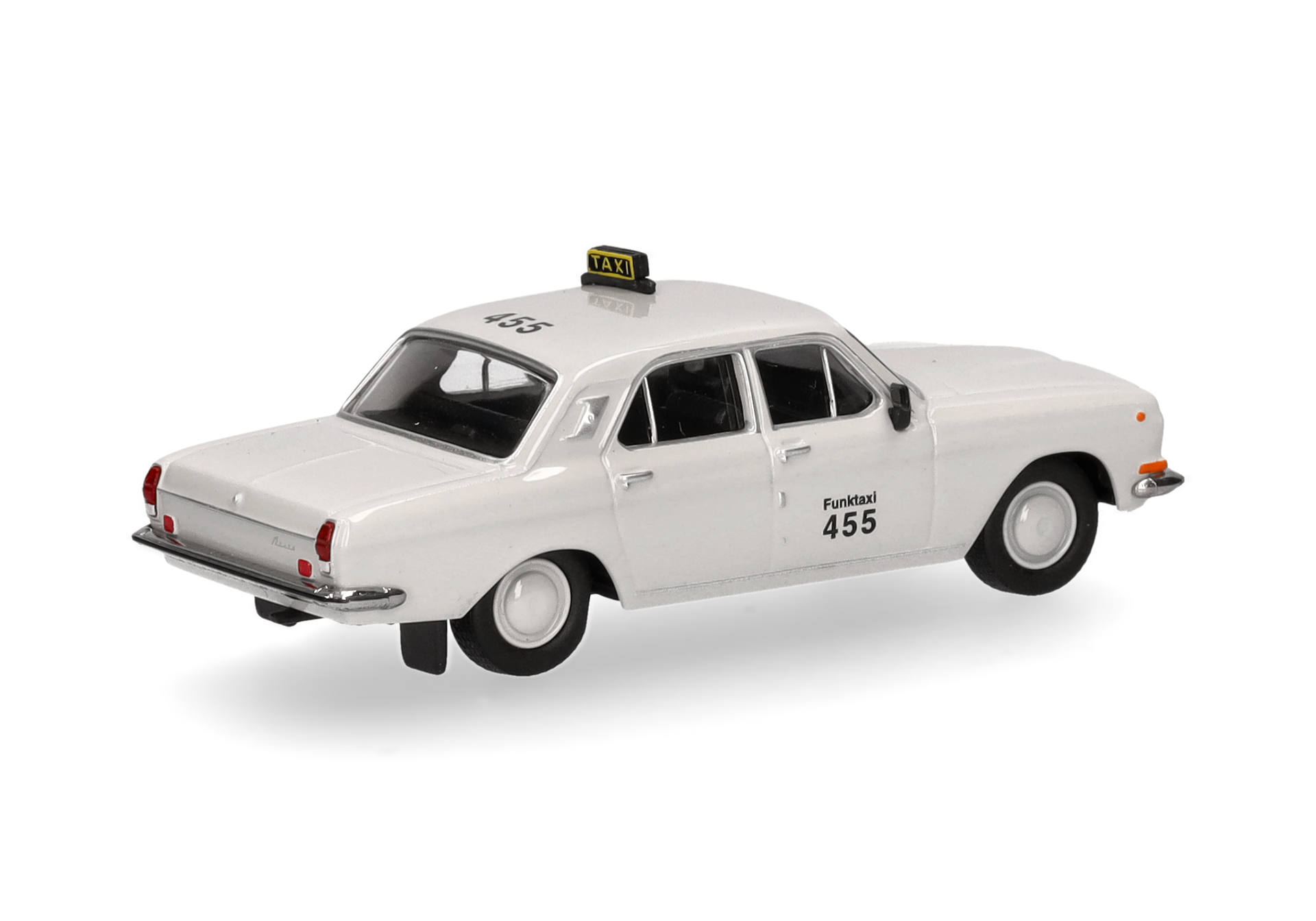 Herpa 097246 Wolga M24 "Funktaxi 455 / Berlin" 1:87