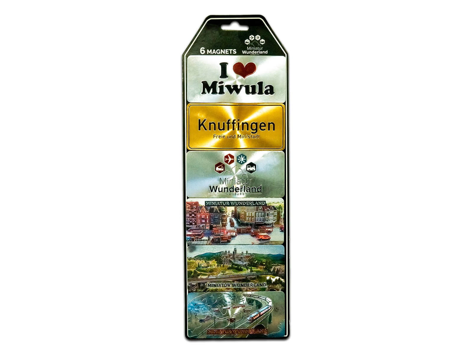 Miniatur Wunderland 6-Piece Magnet Set