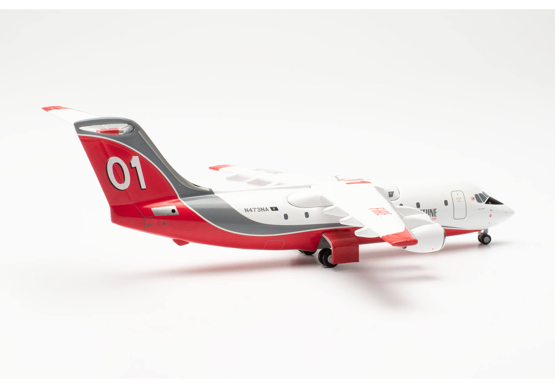 Herpa 572835 Neptune Aviation British Aerospace BAe 146-200 – N473NA / 01 1:200