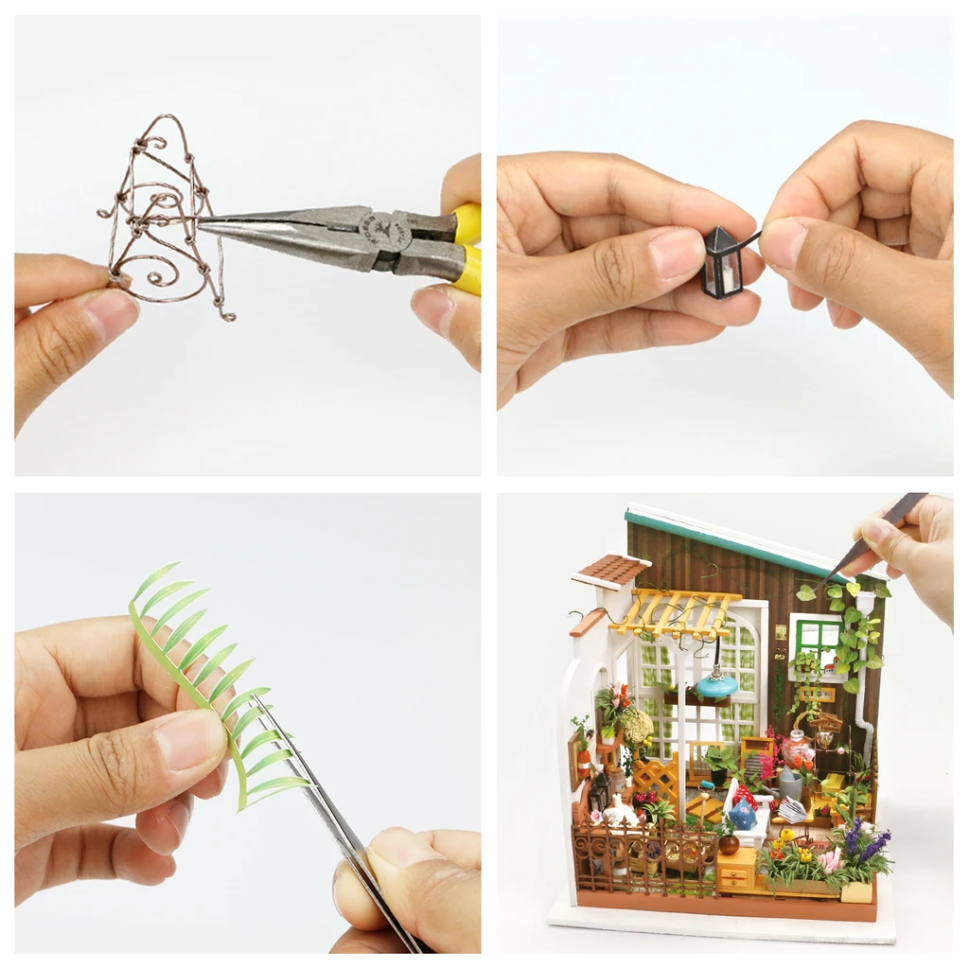 Miller's Flower House - Bausatz DIY - Robotime ROLIFE DG108