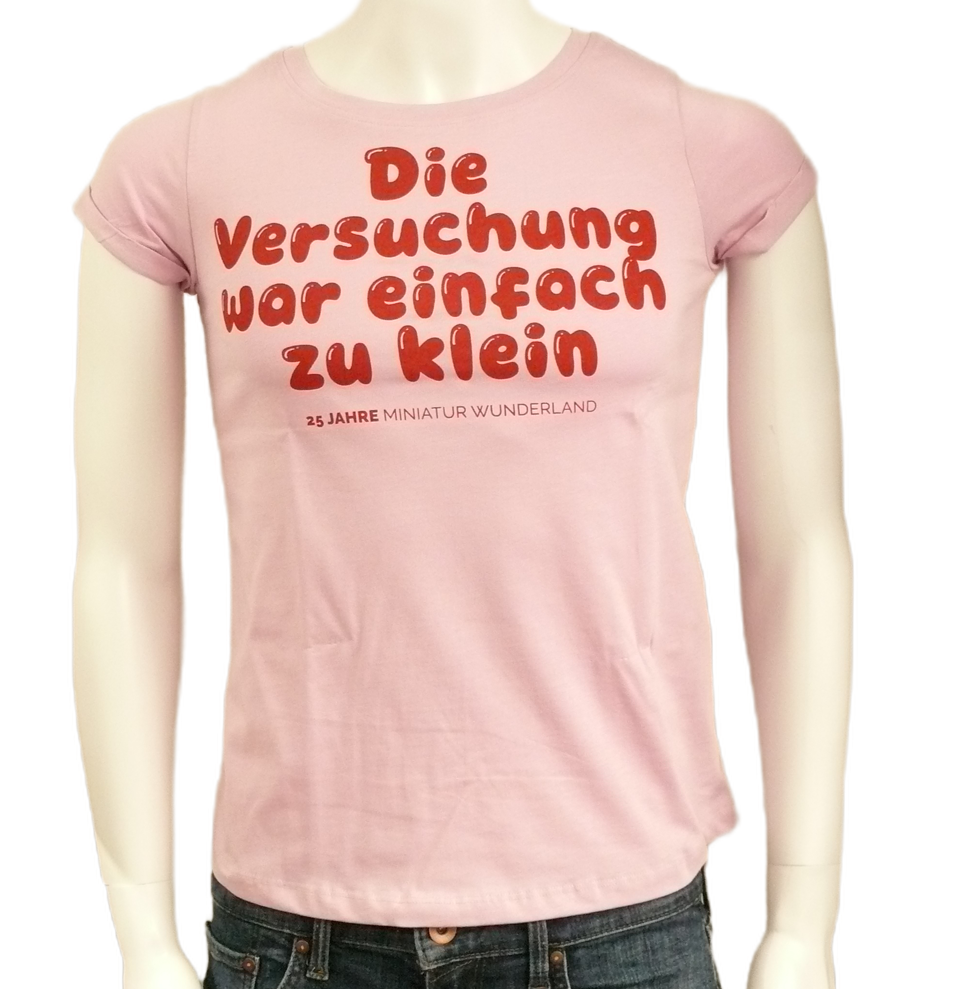 T-Shirt - 25 Jahre Miniatur Wunderland - Versuchung war zu klein