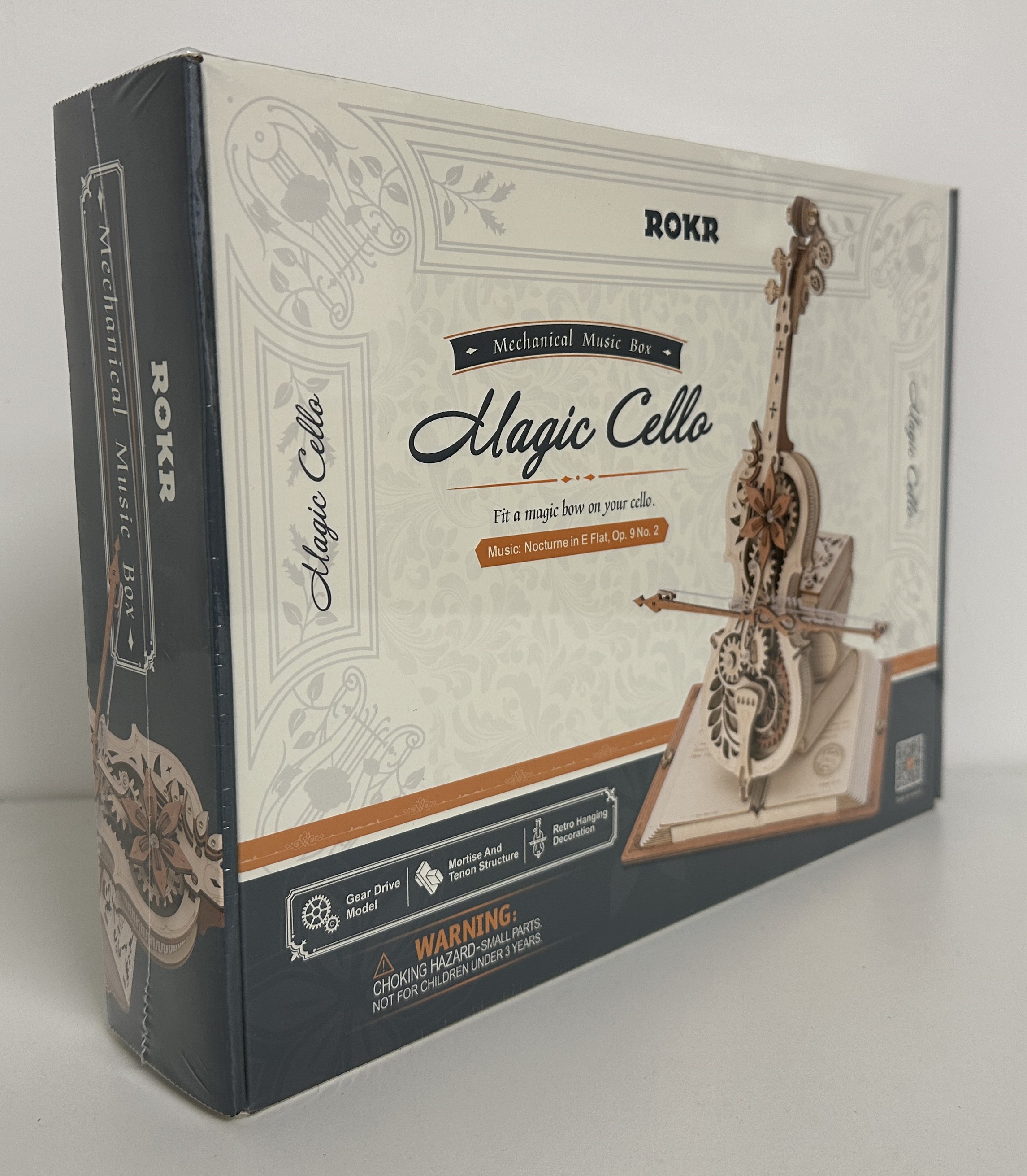Wooden Model Kit “Magic Cello” by Robotime