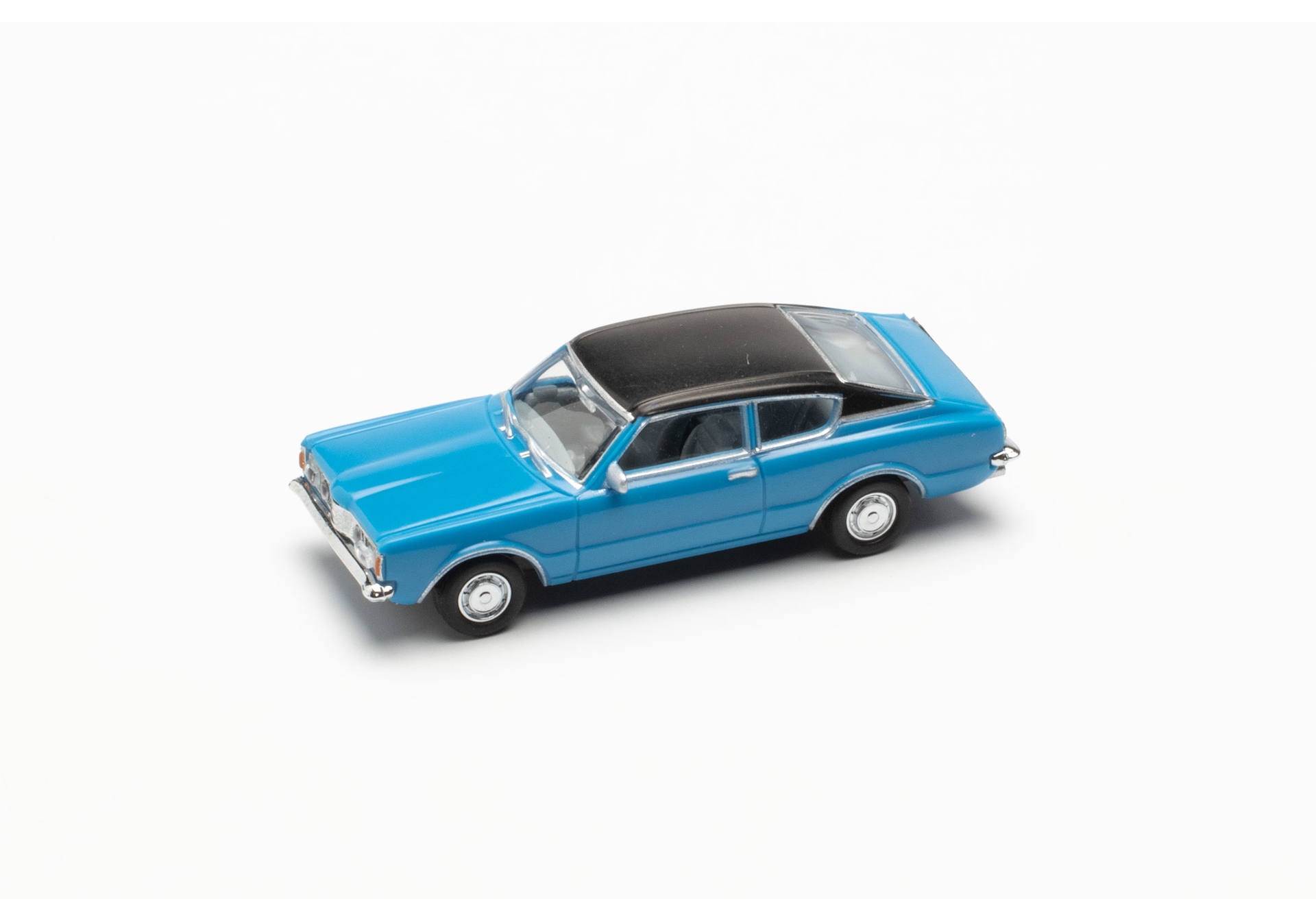 Herpa 023399-002 Ford Taunus Coupe blau Modellfahrzeug H0 1:87