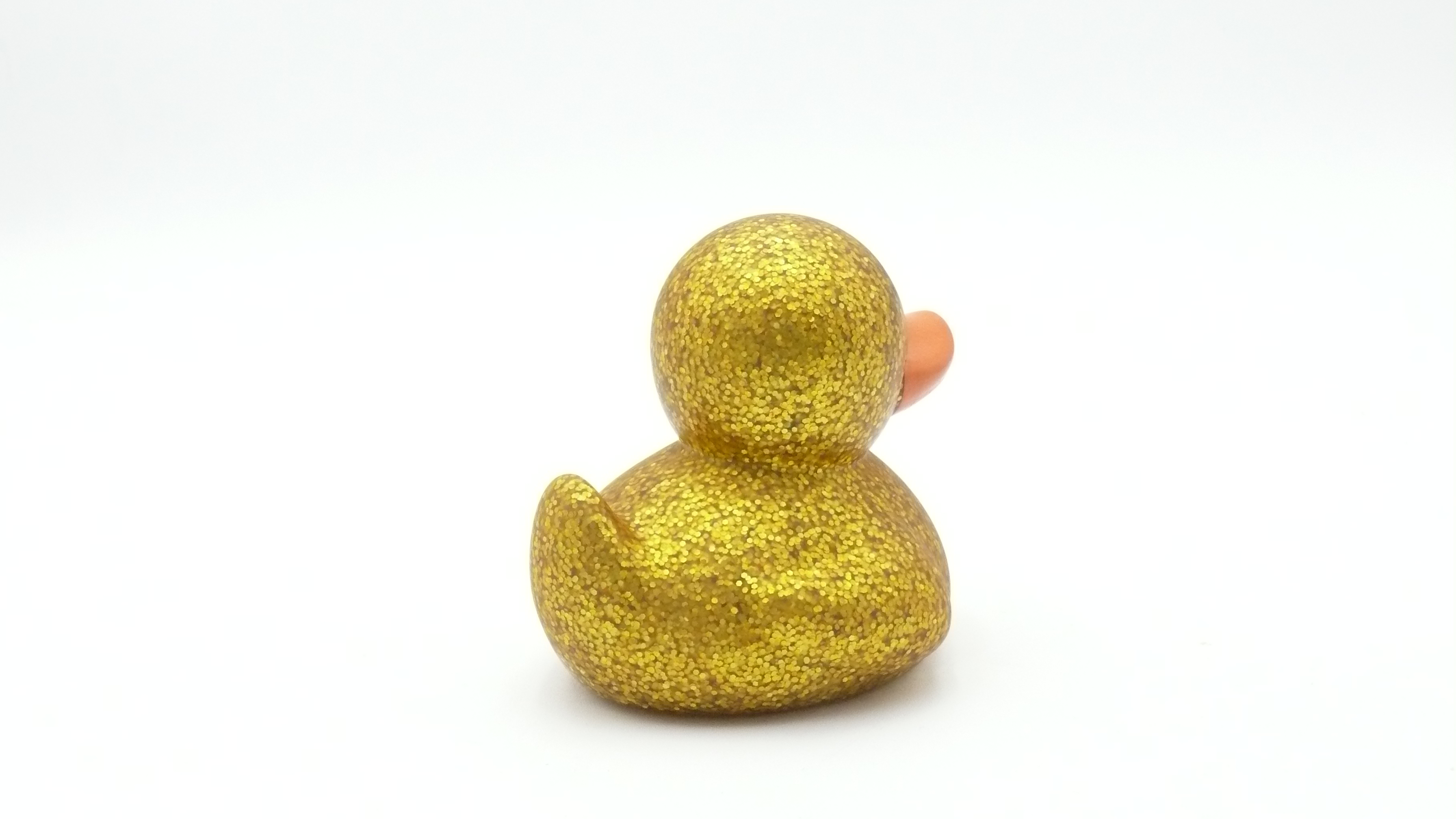 Rubber Duck - Glitter, gold