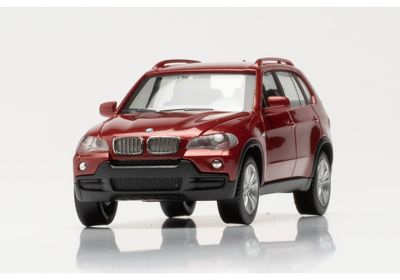 Herpa 033695-006 BMW X5, Vermilion Red Metallic 1:87
