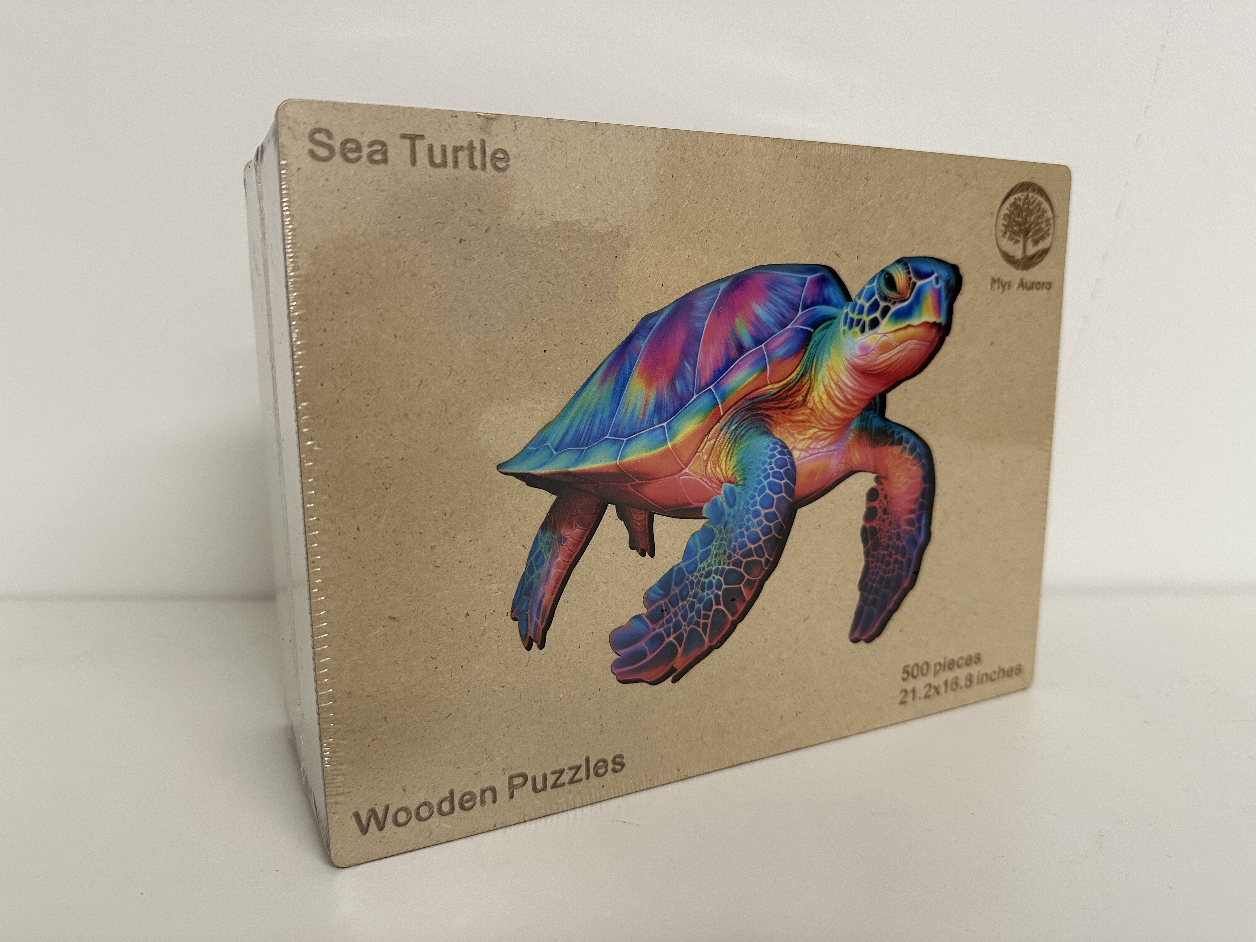 Wooden Puzzle – Sea Turtle – 500 Pieces