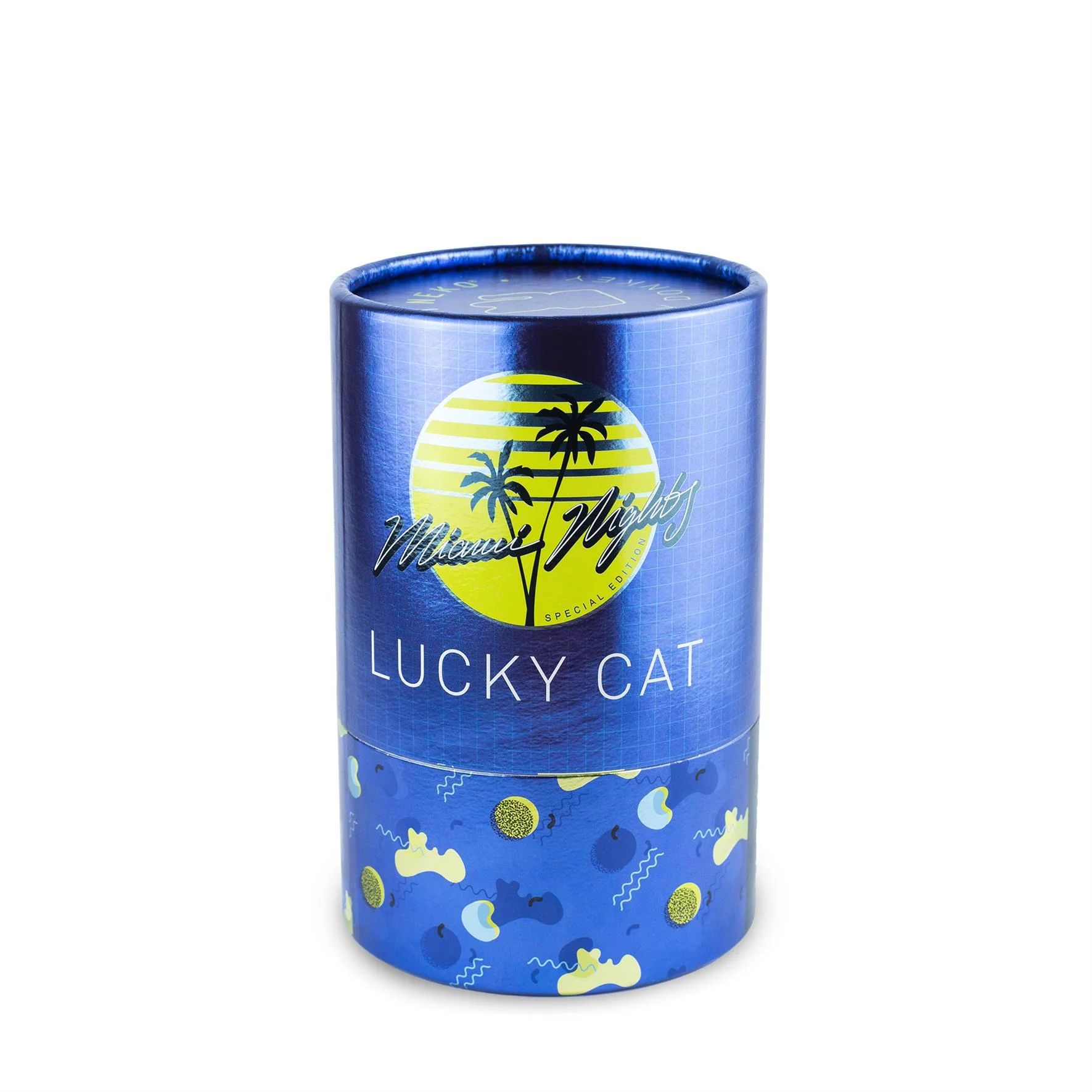 Winkekatze / Maneki Neko | Miami Nights - Glossy Yellow