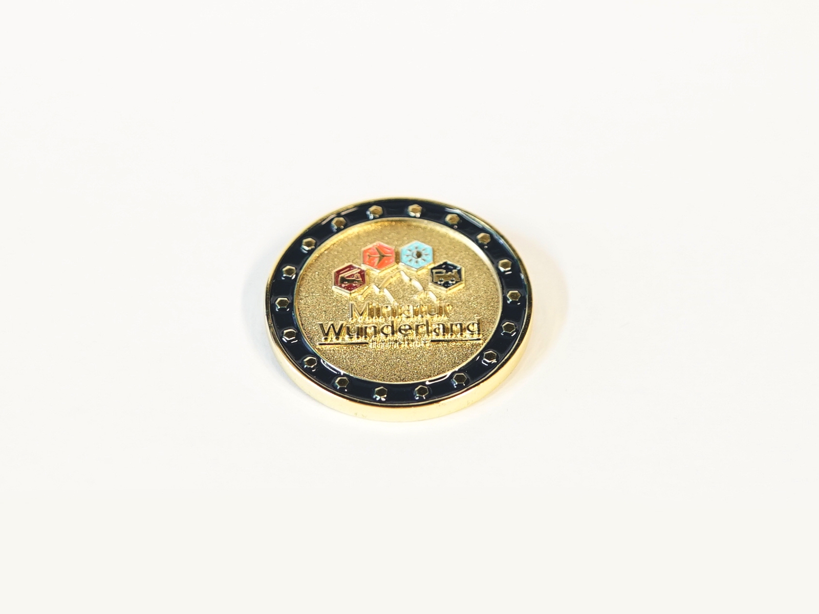 Miniatur Wunderland Coin "20 Jahre Wunderland" in a case