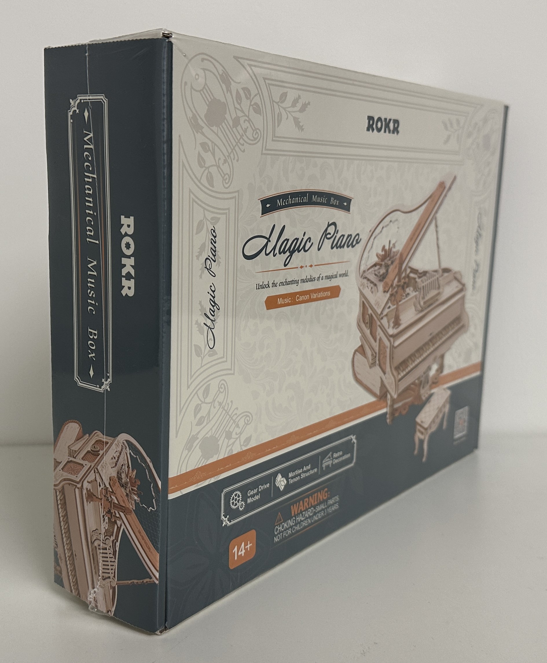 Wooden Model Kit – Magic Piano – AMK81 by Robotime