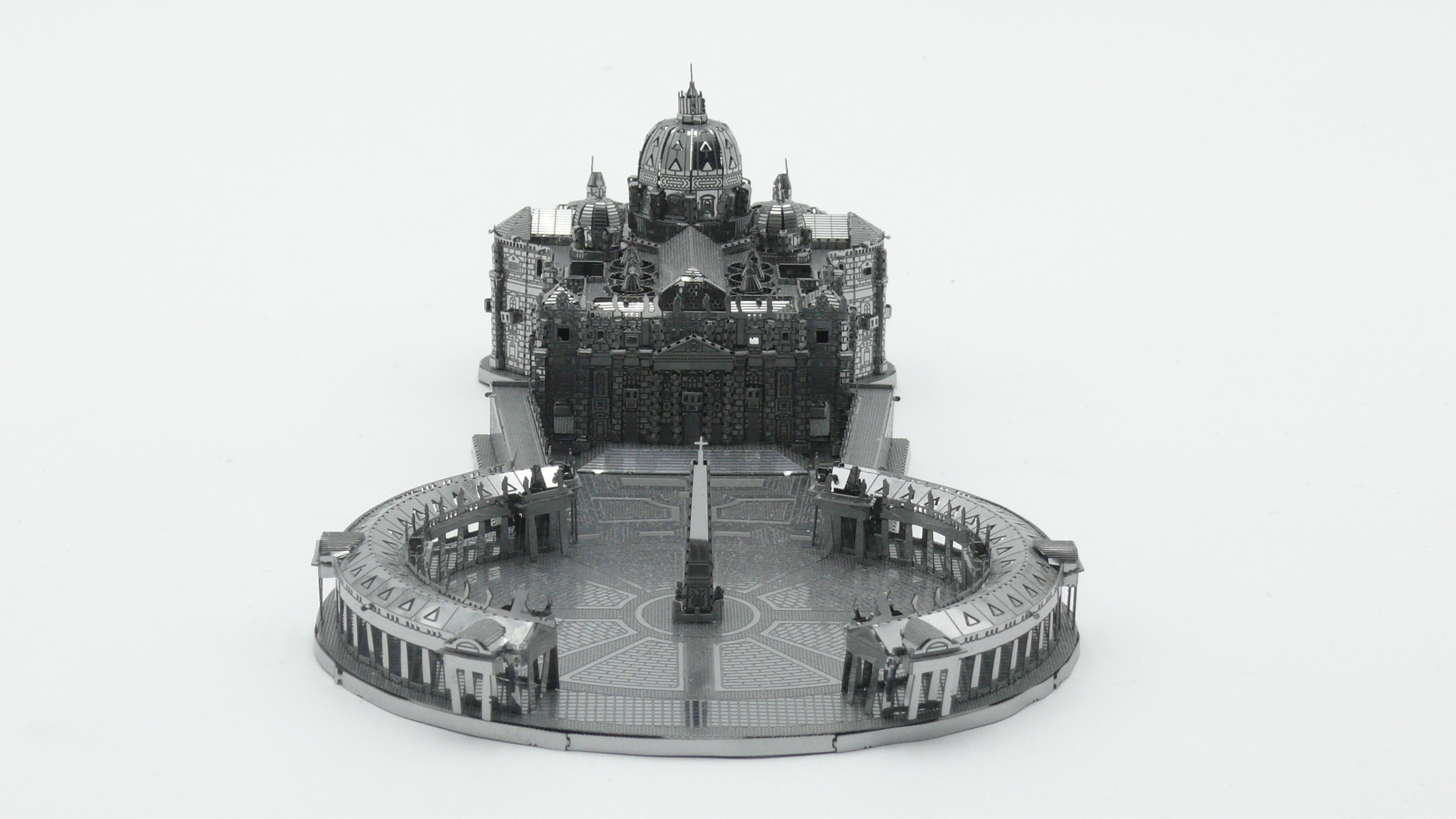 3D Metal Model St Peter's Basilica Rome