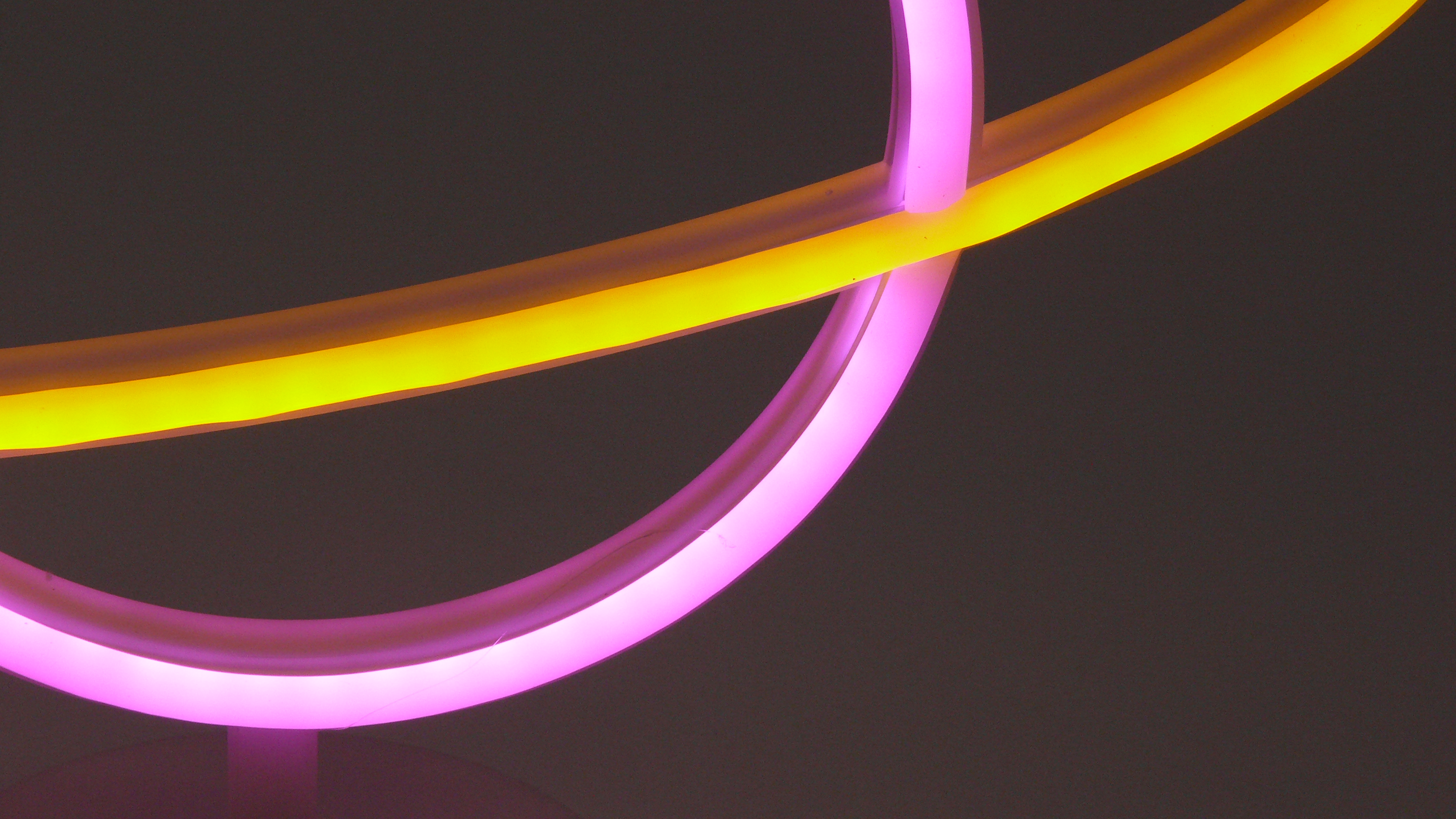 Neonlampe Planet