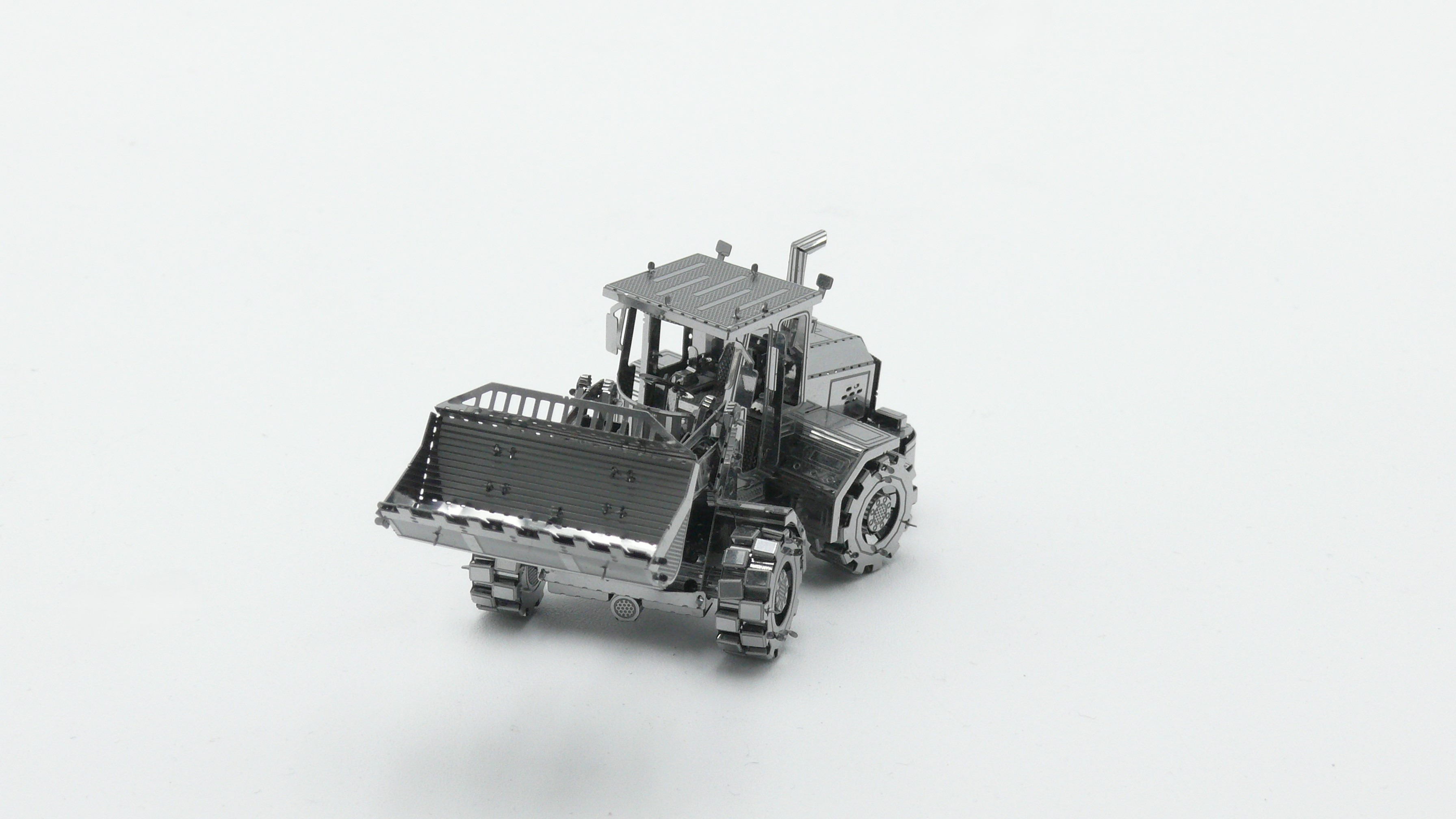 Metallbausatz Radlader Bulldozer