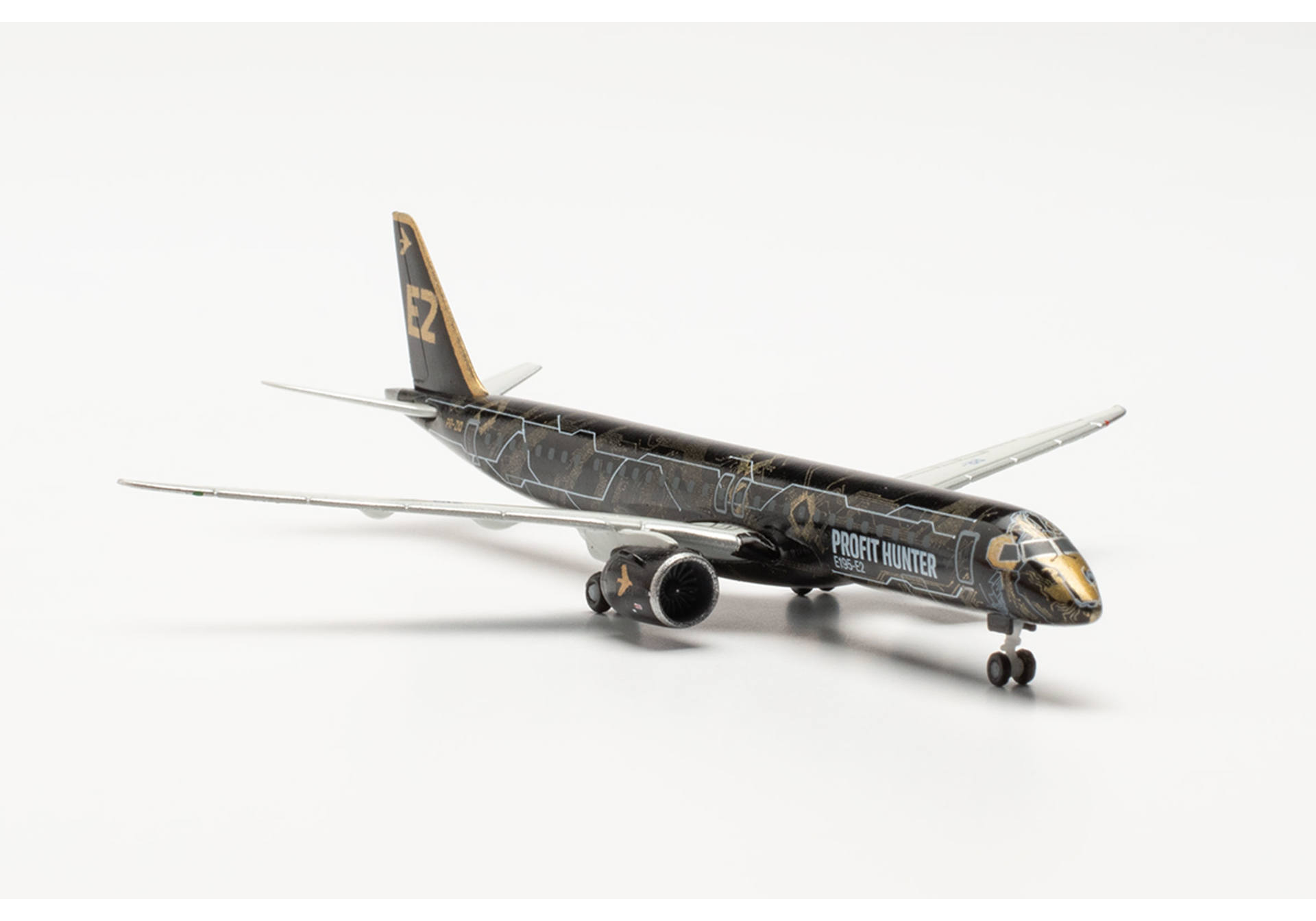 Herpa 536370 Embraer E195-E2 “Tech Lion” – PR-ZIQ 1:500