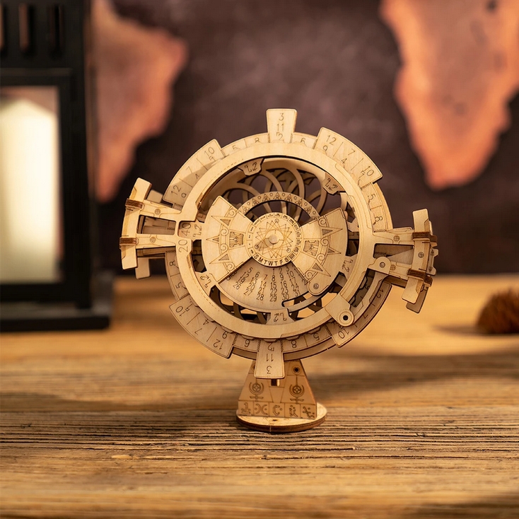 Endless Calender 3D Puzzle Wood - Robotime ROKR LK201