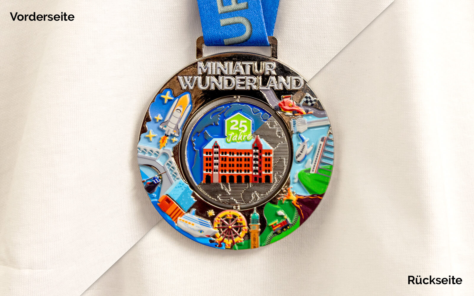 Anniversary Medal for Collectors - 25 Years Miniatur Wunderland