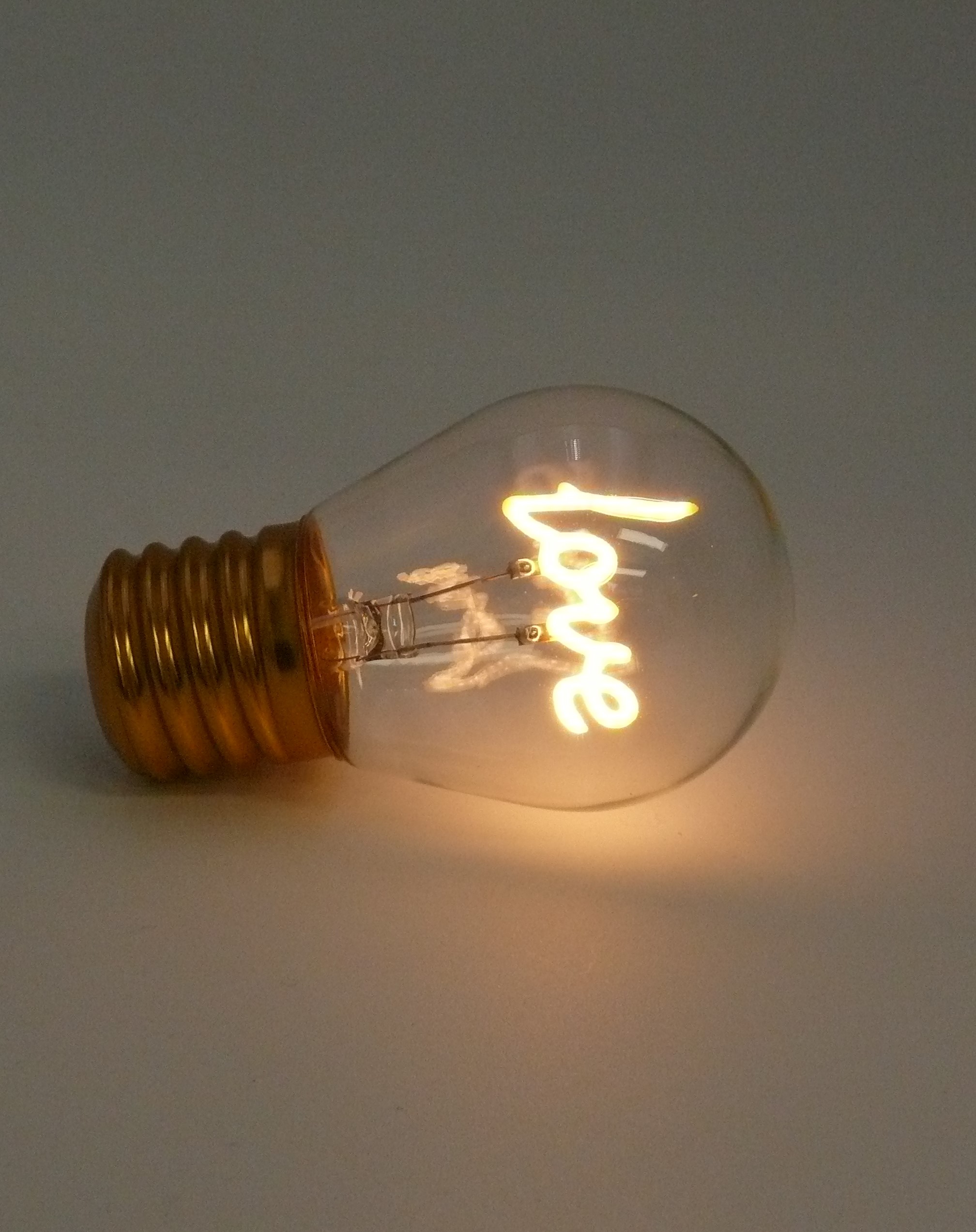 LED Light Bulb – Love