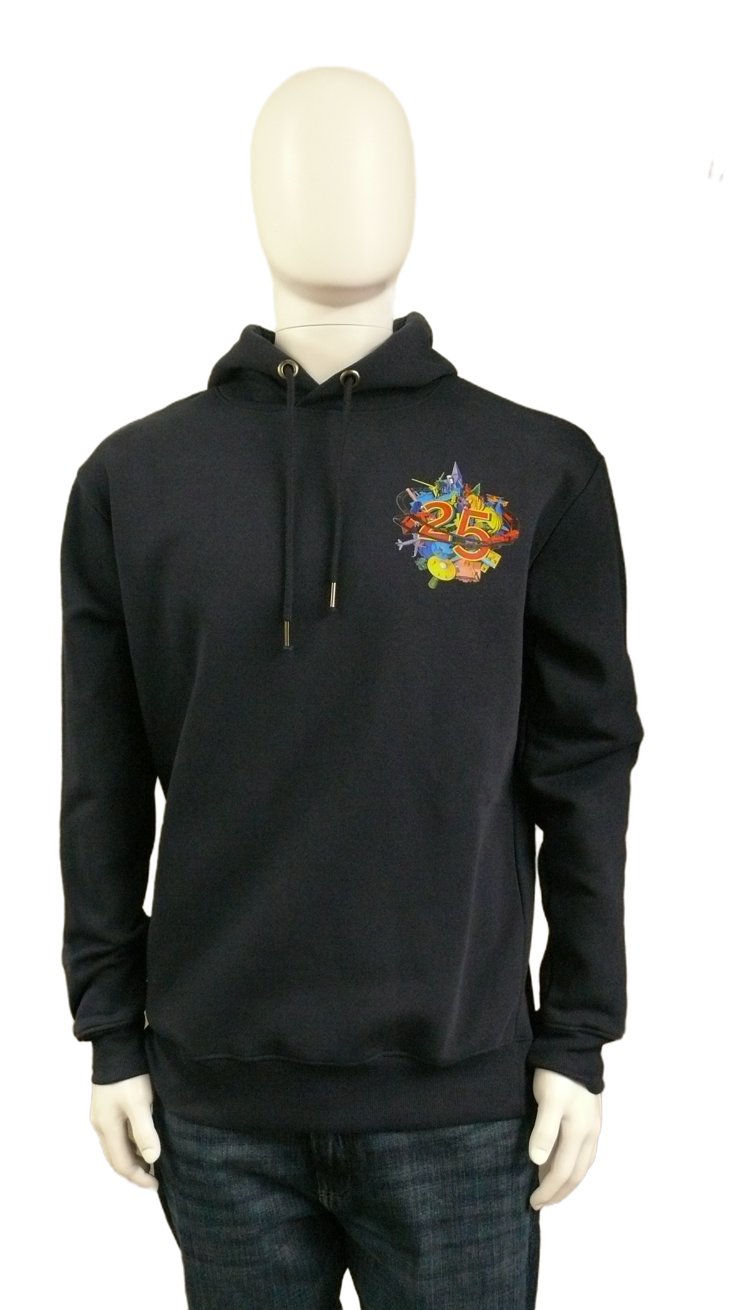 Miniatur Wunderland Hoodie - 25 Jahre Miniatur Wunderland - Signet, blau